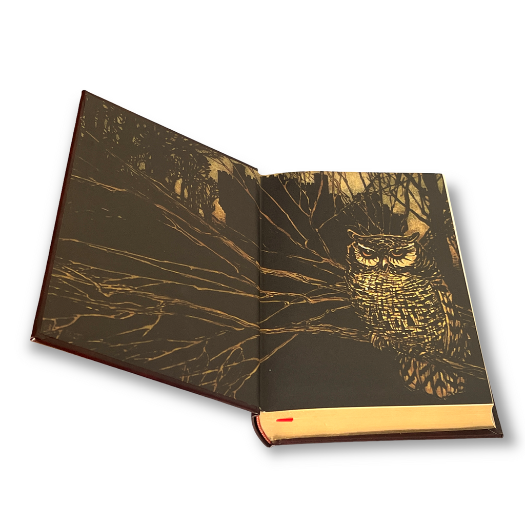 Grimm's Complete Fairy Tales - Collectible Gilded Leather Bound Hardcover