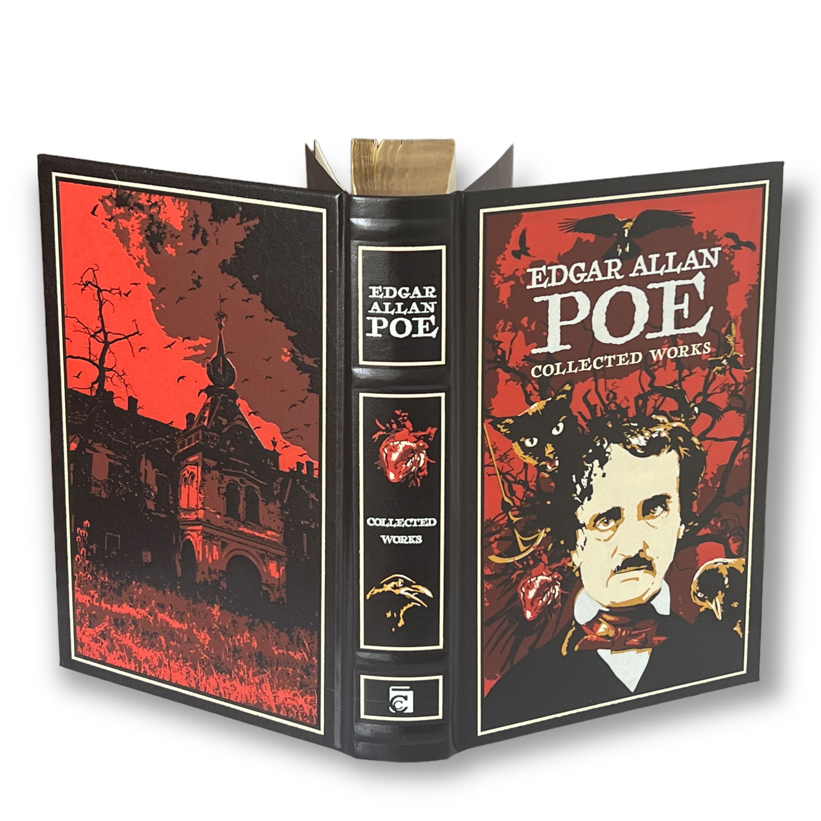 Edgar Allan Poe Collected Works - Collectible Leather Bound Hardcover Classics