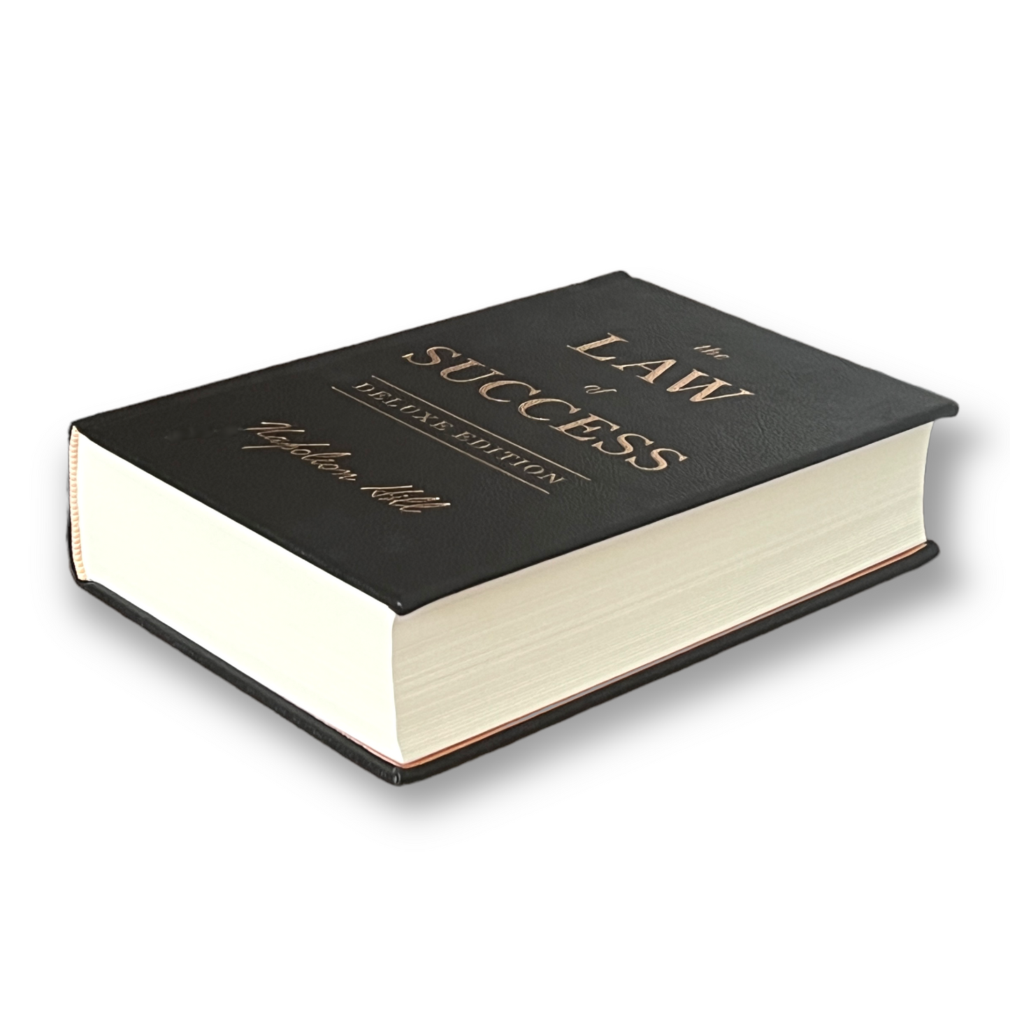 The LAW OF SUCCESS by Napoleon Hill - Collectible Deluxe Special Edition - Leather Bound Hardcover - Best Seller - Classic Book