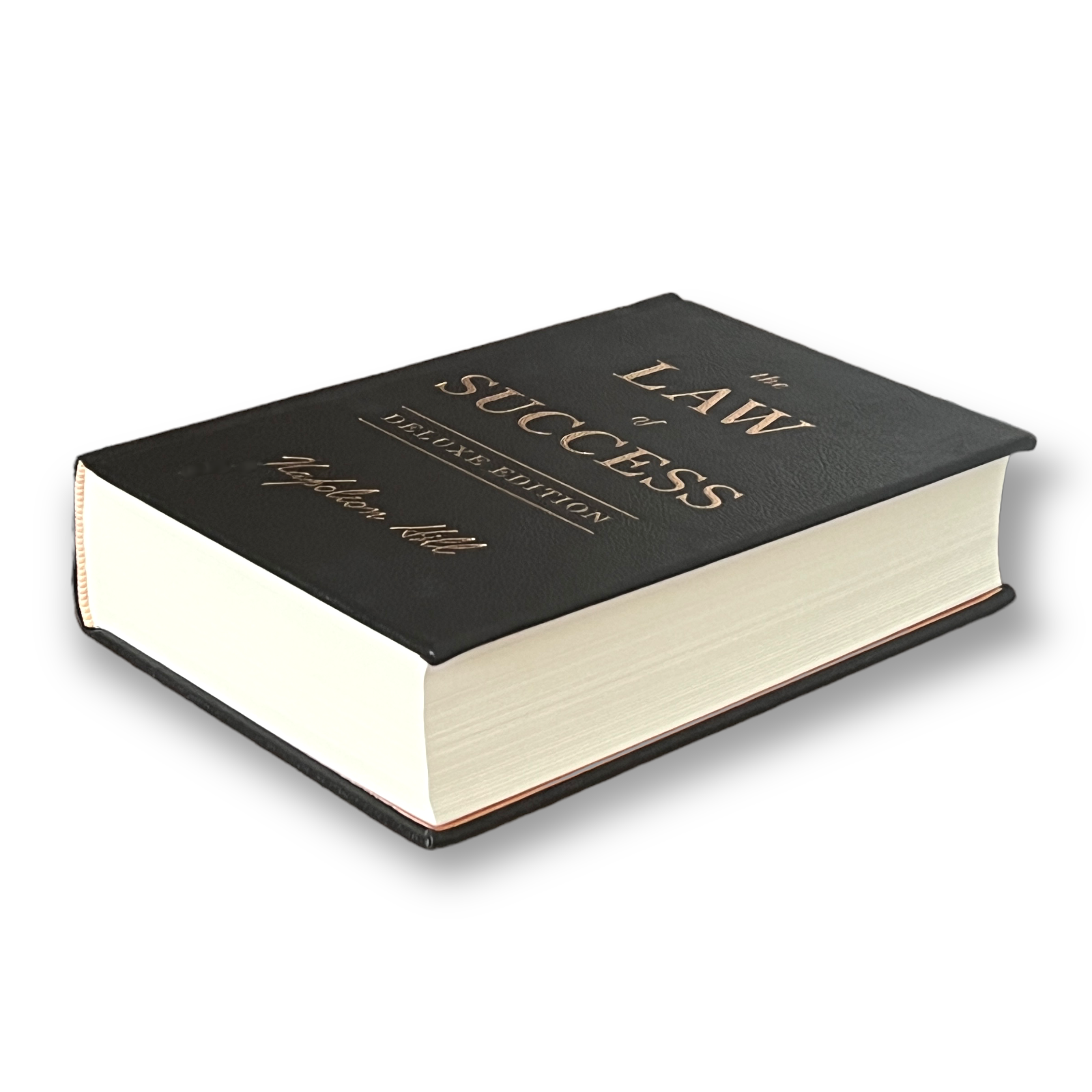 The Law of Success by Napoleon Hill - Collectible Leather Bound Hardcover