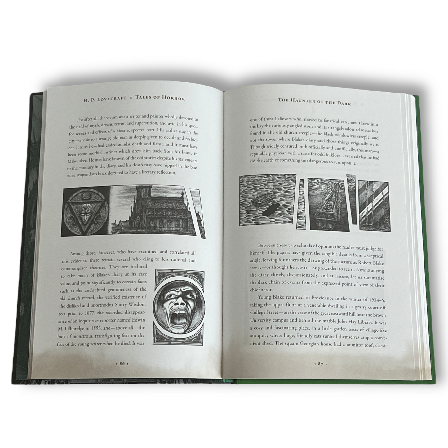 ILLUSTRATED H.P Lovecraft Tales of Horror: CALL of CTHULHU - Collectible Giftable Deluxe Edition - Hardcover - Best Seller - Classic Book