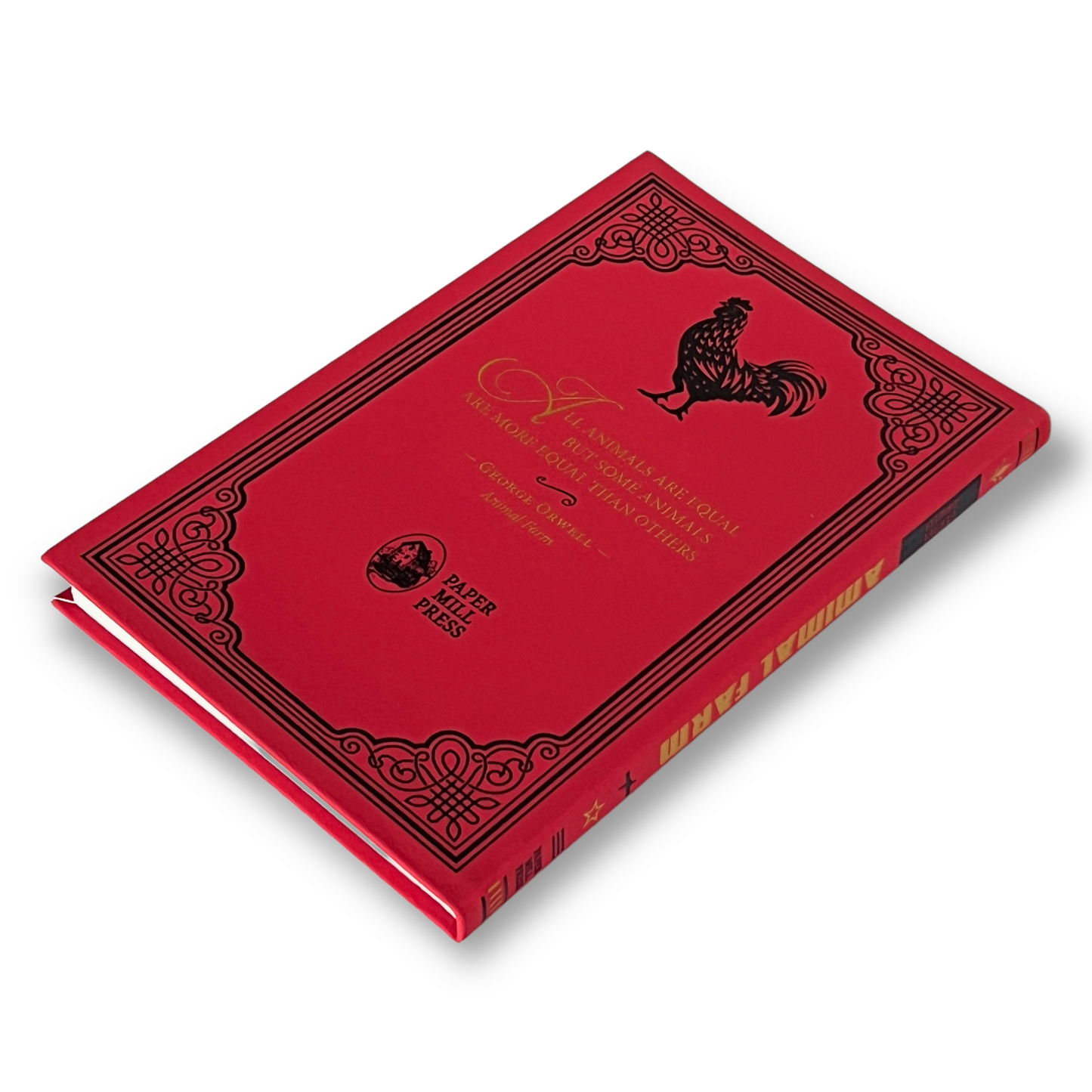 ANIMAL FARM by George Orwell - Collectible Special Gift Edition - Imitation Leather Cover - Best Seller - Classic Book