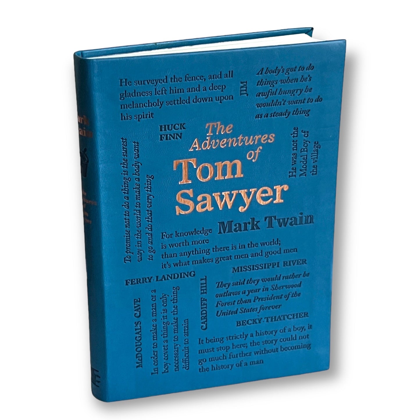 The Adventures of Tom Sawyer by Mark Twain - Collectible Deluxe Special Gift Edition - Soft Leather Feel Cover - Best Seller - Classic Book