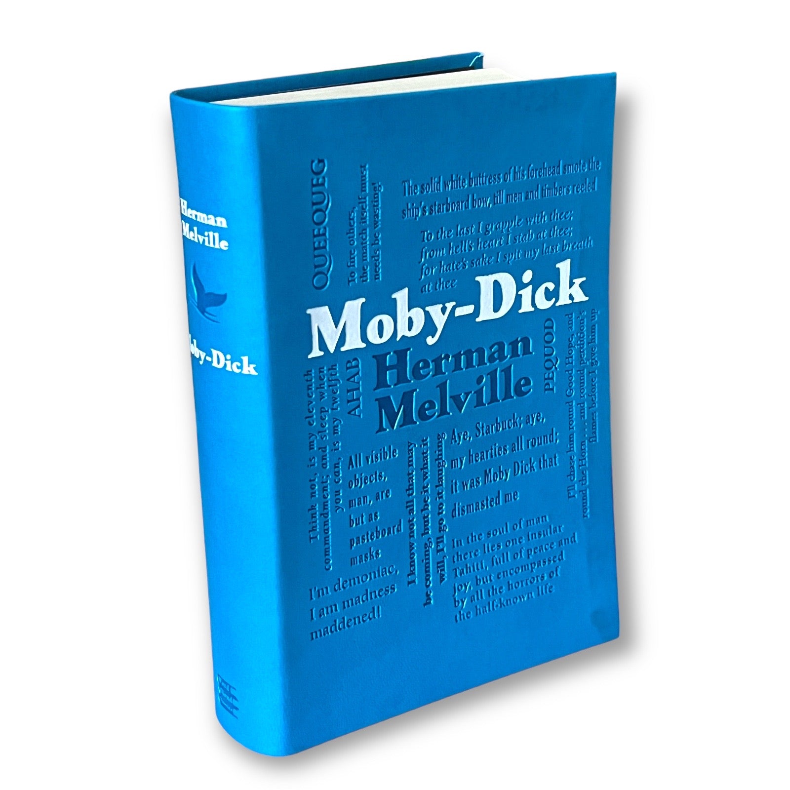Moby Dick by Herman Melville - Collectible Deluxe Special Gift Edition - Soft Leather Feel Cover - Best Seller - Classic Book