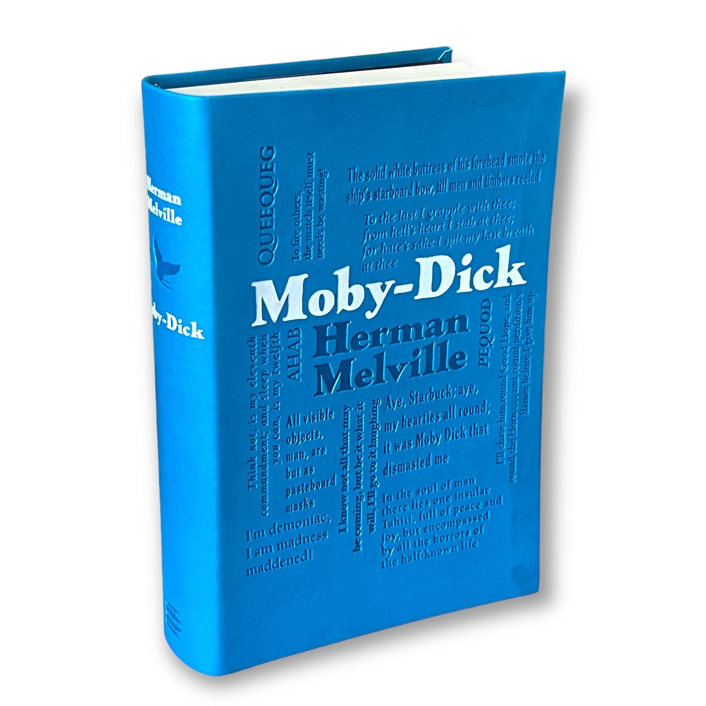 Moby Dick by Herman Melville - Collectible Deluxe Special Gift Edition - Soft Leather Feel Cover - Best Seller - Classic Book