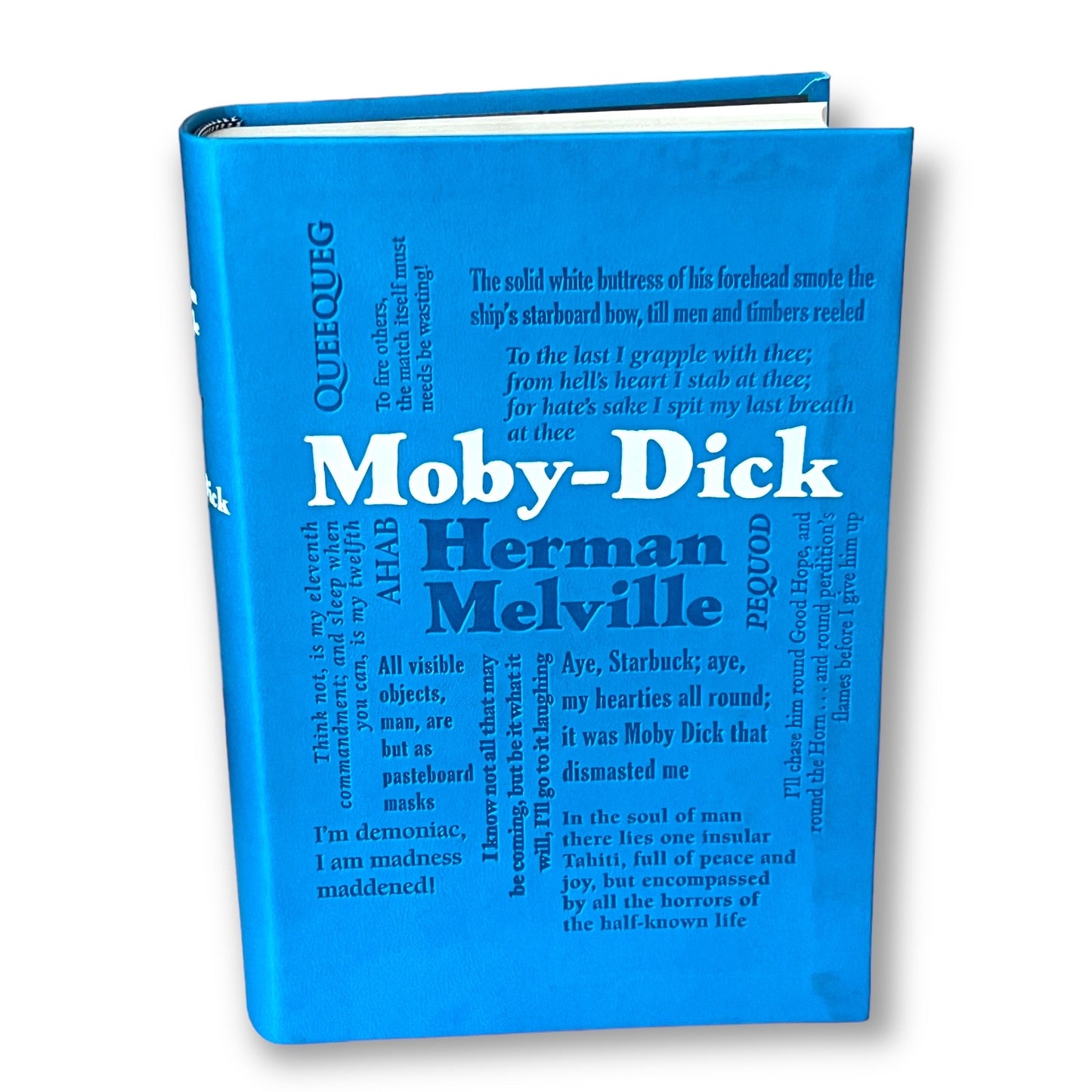 Moby Dick by Herman Melville - Collectible Deluxe Special Gift Edition - Soft Leather Feel Cover - Best Seller - Classic Book