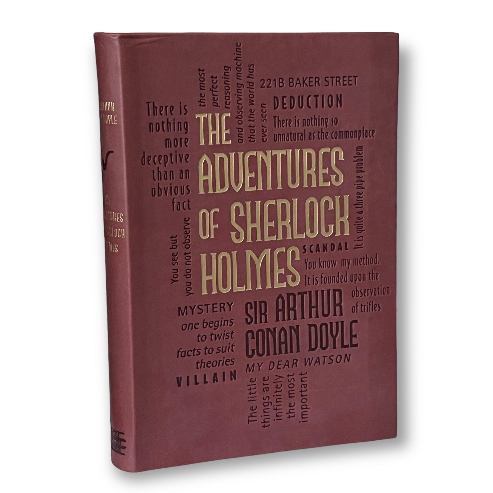 The Adventures Of SHERLOCK HOLMES by Conan Doyle - Collectible Deluxe Special Gift Edition - Soft Leather Feel Cover - Best Seller - Classic Book
