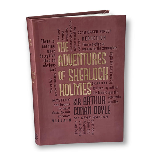 The Adventures Of SHERLOCK HOLMES by Conan Doyle - Collectible Deluxe Special Gift Edition - Soft Leather Feel Cover - Best Seller - Classic Book