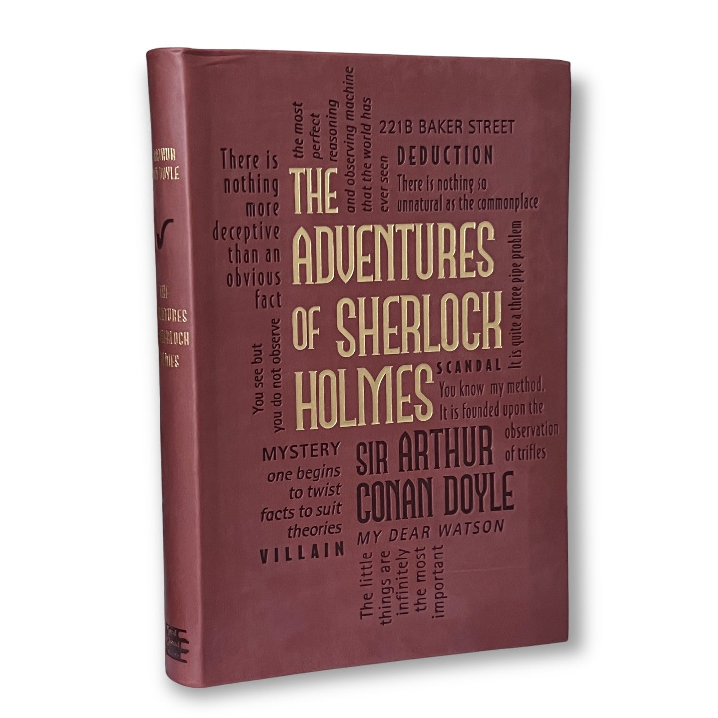 The Adventures Of SHERLOCK HOLMES by Conan Doyle - Collectible Deluxe Special Gift Edition - Soft Leather Feel Cover - Best Seller - Classic Book