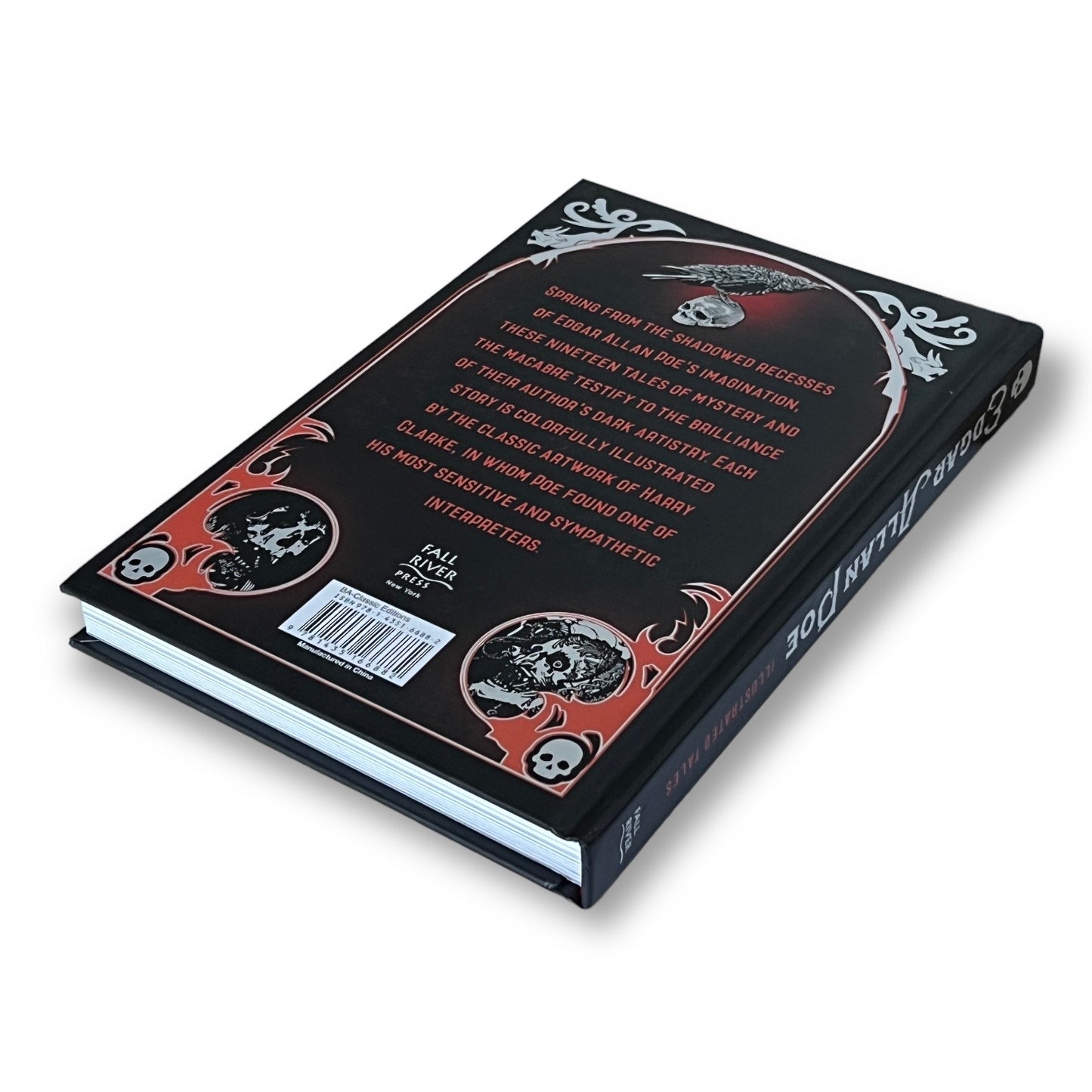 ILLUSTRATED Edgar Allan Poe: Tales Horror - Collectible Deluxe Gift Edition - Hardcover - Best Seller - Classic Book