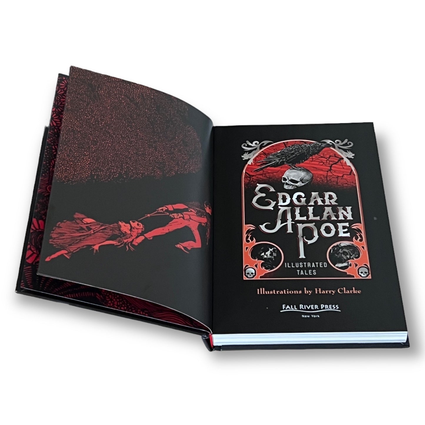 ILLUSTRATED Edgar Allan Poe: Tales Horror - Collectible Deluxe Gift Edition - Hardcover - Best Seller - Classic Book