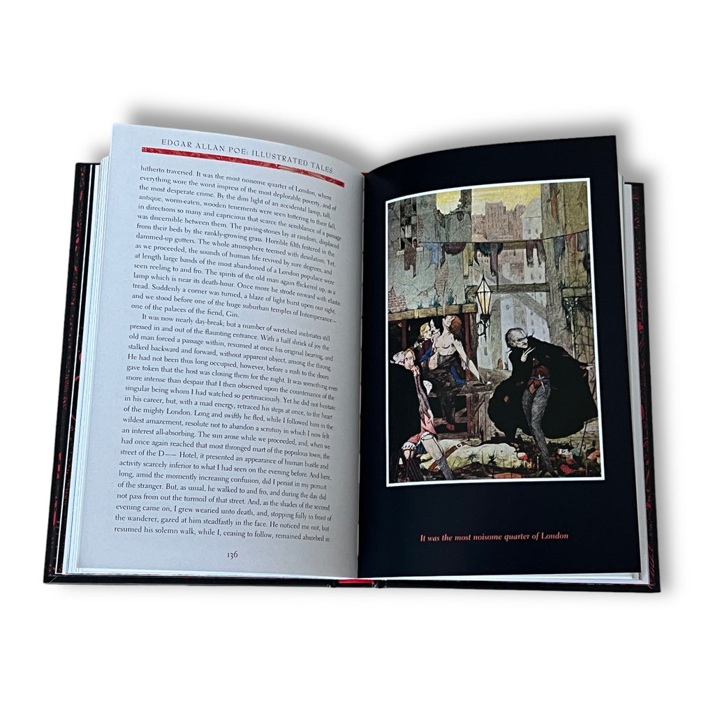 Edgar Allan Poe: Illustrated Tales - Full-Color Deluxe Hardcover
