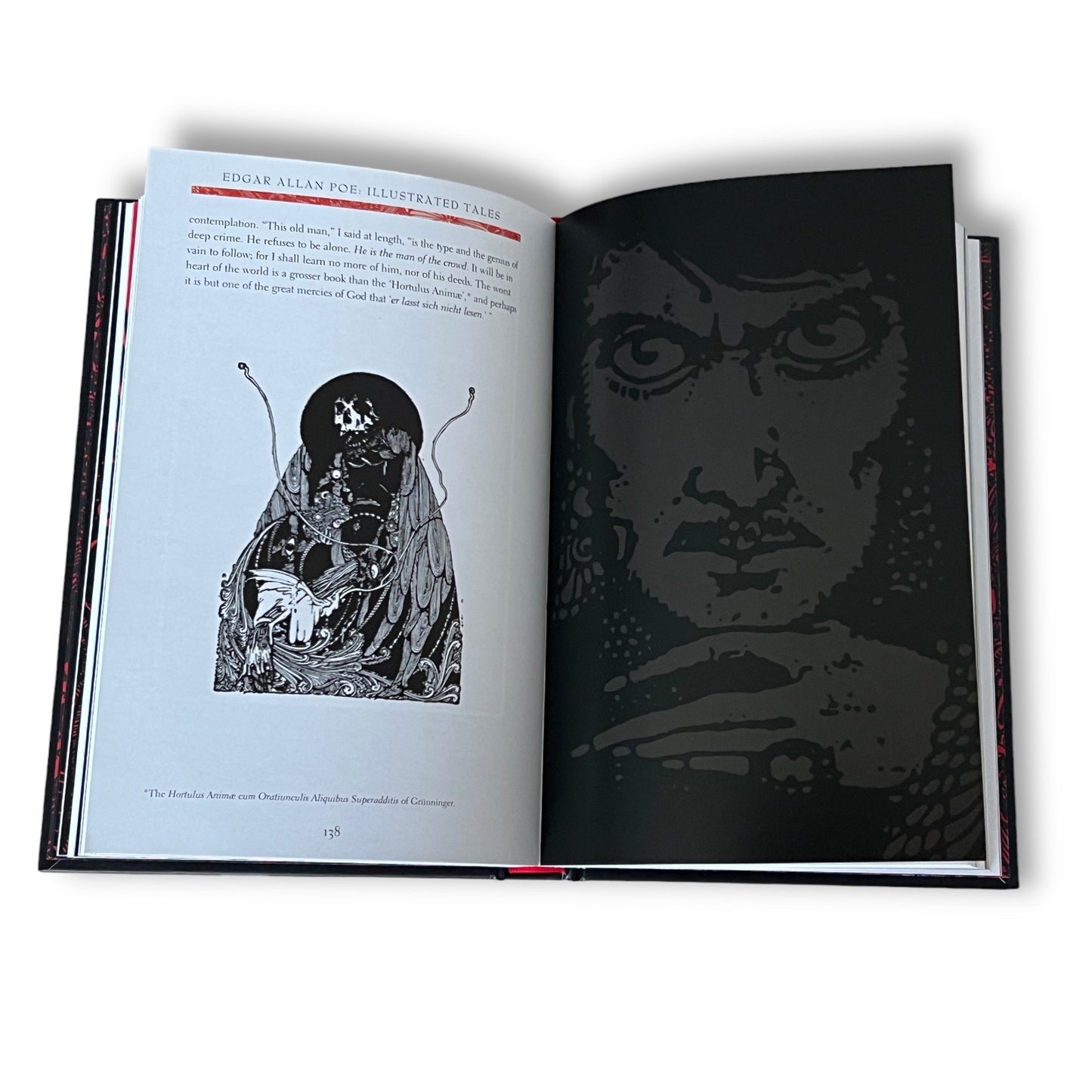 ILLUSTRATED Edgar Allan Poe: Tales Horror - Collectible Deluxe Gift Edition - Hardcover - Best Seller - Classic Book