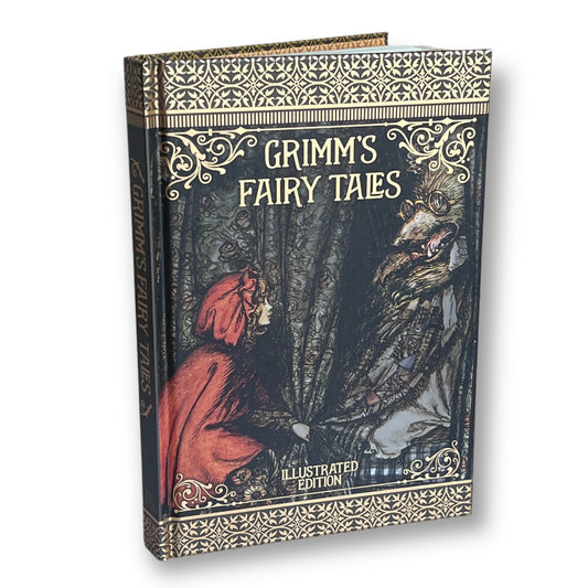 ILLUSTRATED GRIMM'S Fairy Tales - Collectible Deluxe Gift Edition - Hardcover - Best Seller - Classic Book