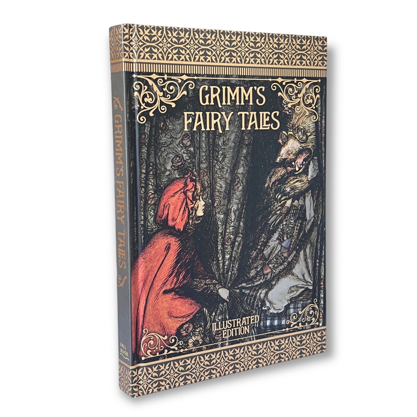 ILLUSTRATED GRIMM'S Fairy Tales - Collectible Deluxe Gift Edition - Hardcover - Best Seller - Classic Book