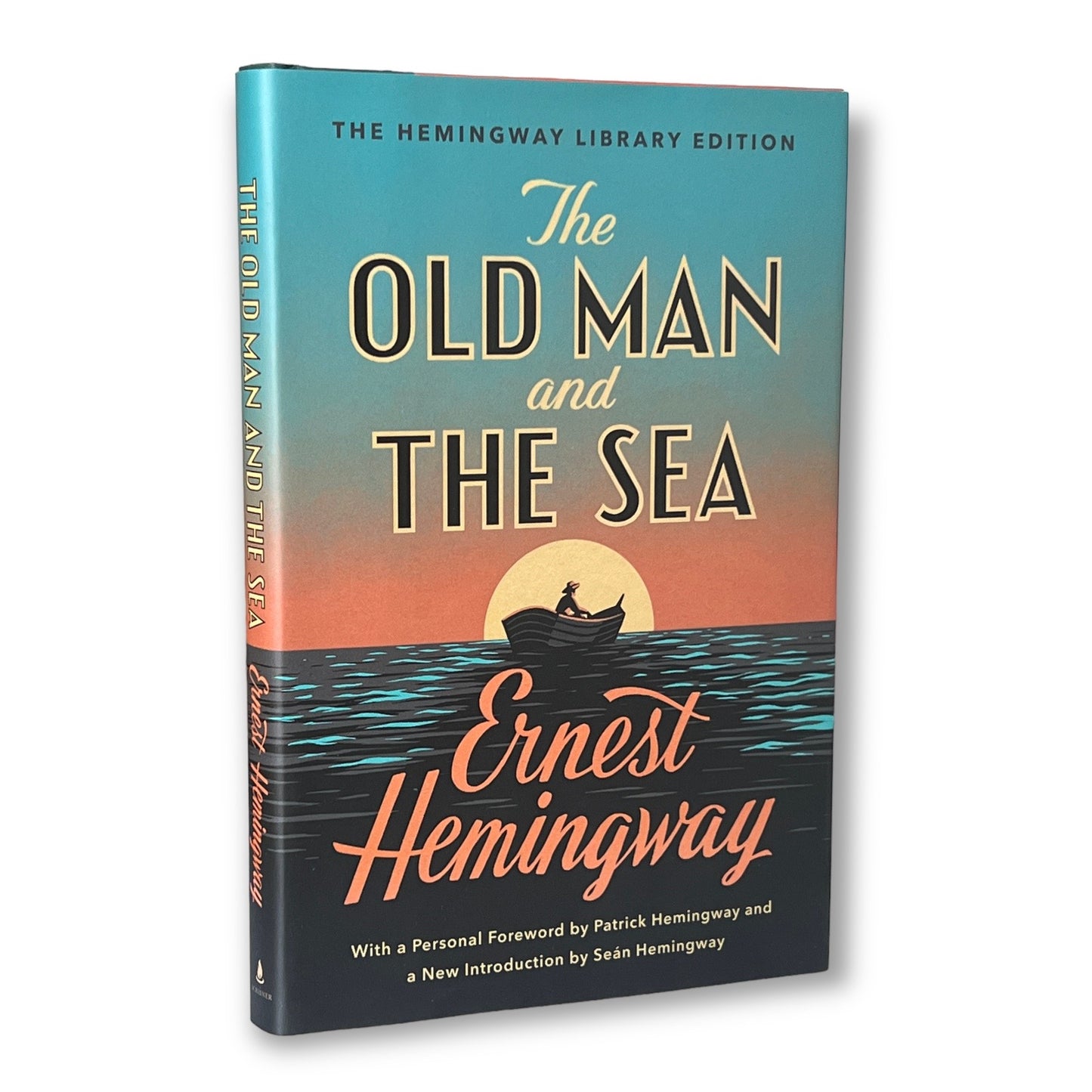 The Old Man And The Sea by Ernest Hemingway - Collectible Deluxe Gift Special Library Edition - Hardcover - Best Seller - Classic Book