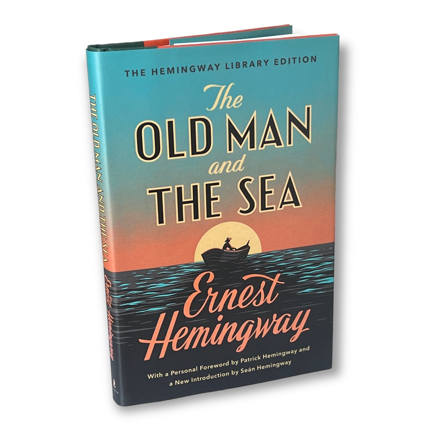 The Old Man And The Sea by Ernest Hemingway - Collectible Deluxe Gift Special Library Edition - Hardcover - Best Seller - Classic Book