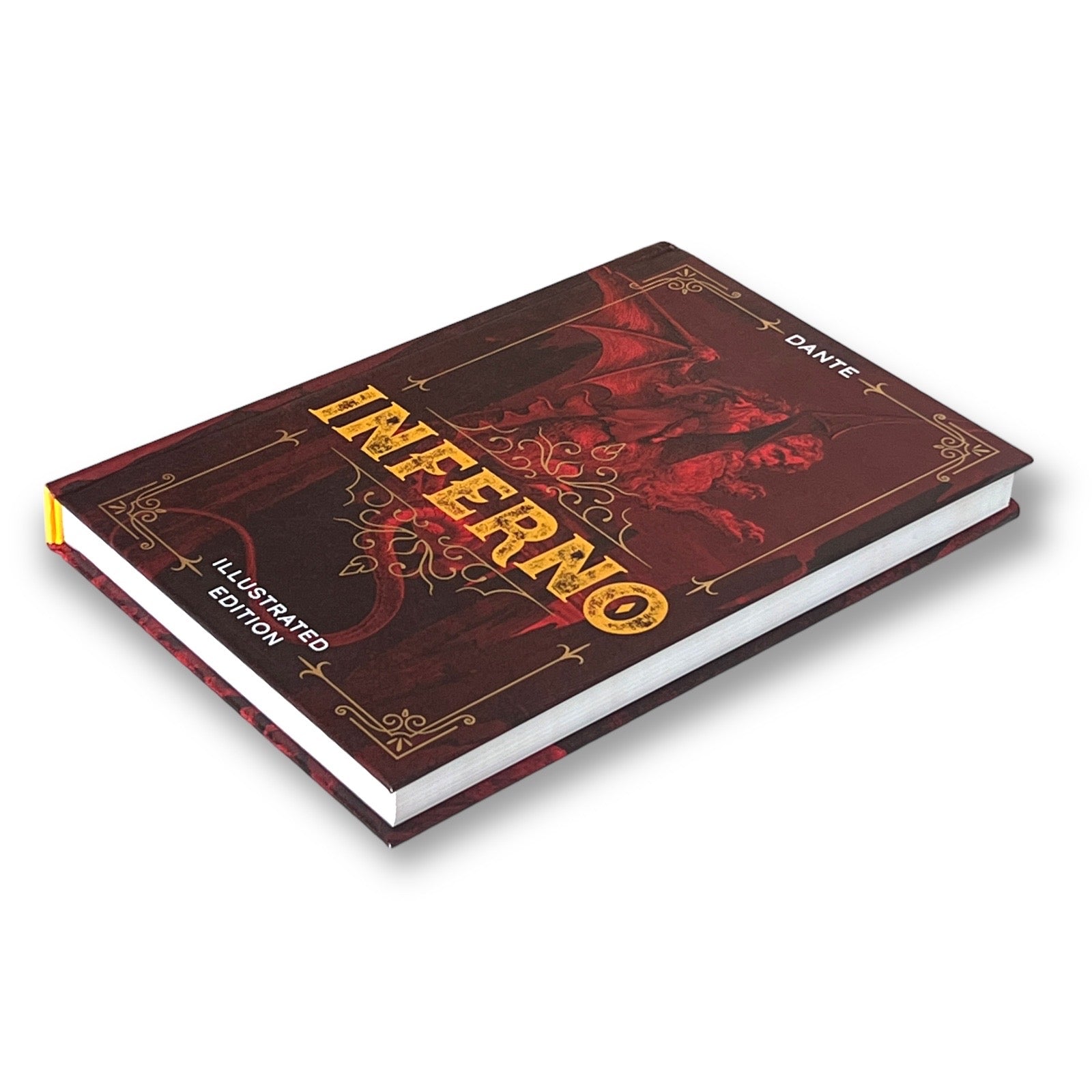 Inferno of the Divine Comedy by Dante Alighieri - Illustrated Full-Color Hardcover