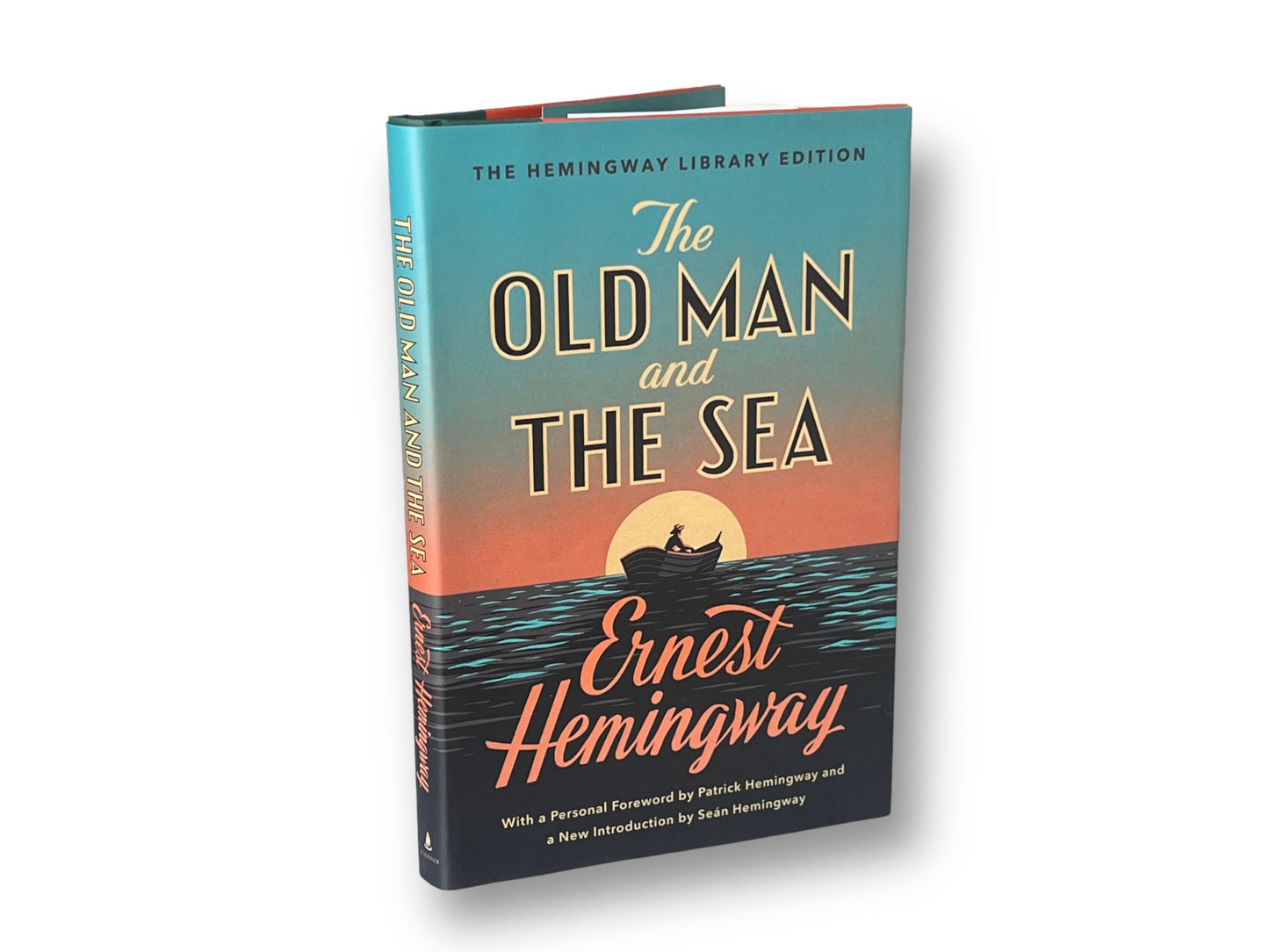 The Old Man And The Sea by Ernest Hemingway - Collectible Deluxe Gift Special Library Edition - Hardcover - Best Seller - Classic Book