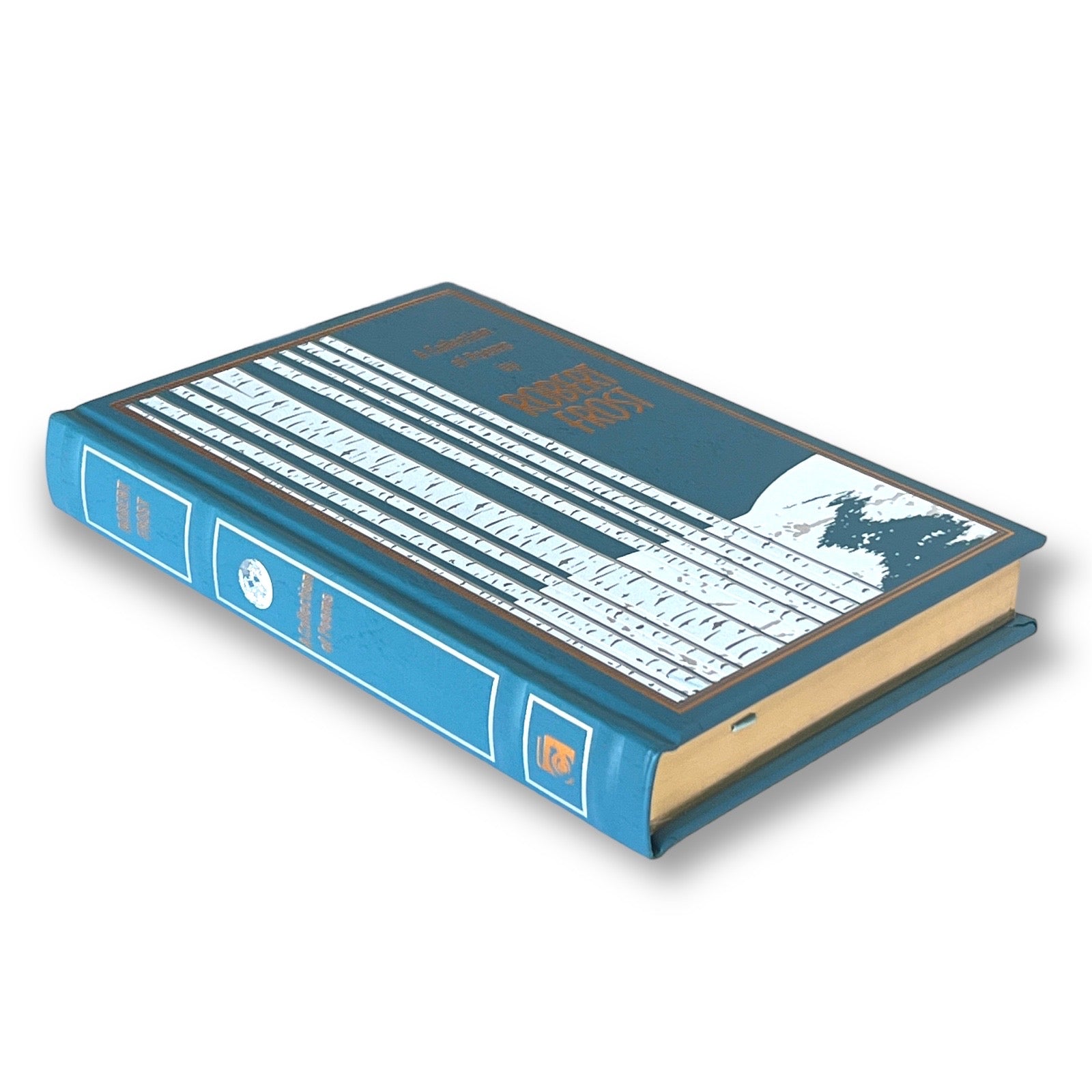 A Collection of Poems by Robert Frost - Collectible Leather Bound Hardcover