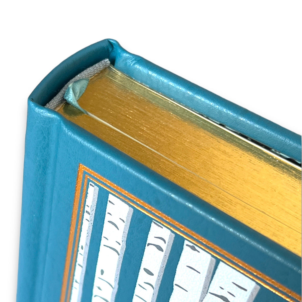 A Collection of Poems by Robert Frost - Collectible Leather Bound Hardcover