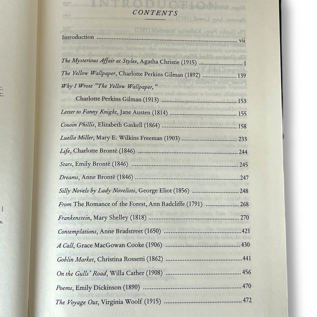 Classic Works from Women Writers: Mary Shelley, Agatha Christie & more - Collectible Leather Bound Hardcover Classics
