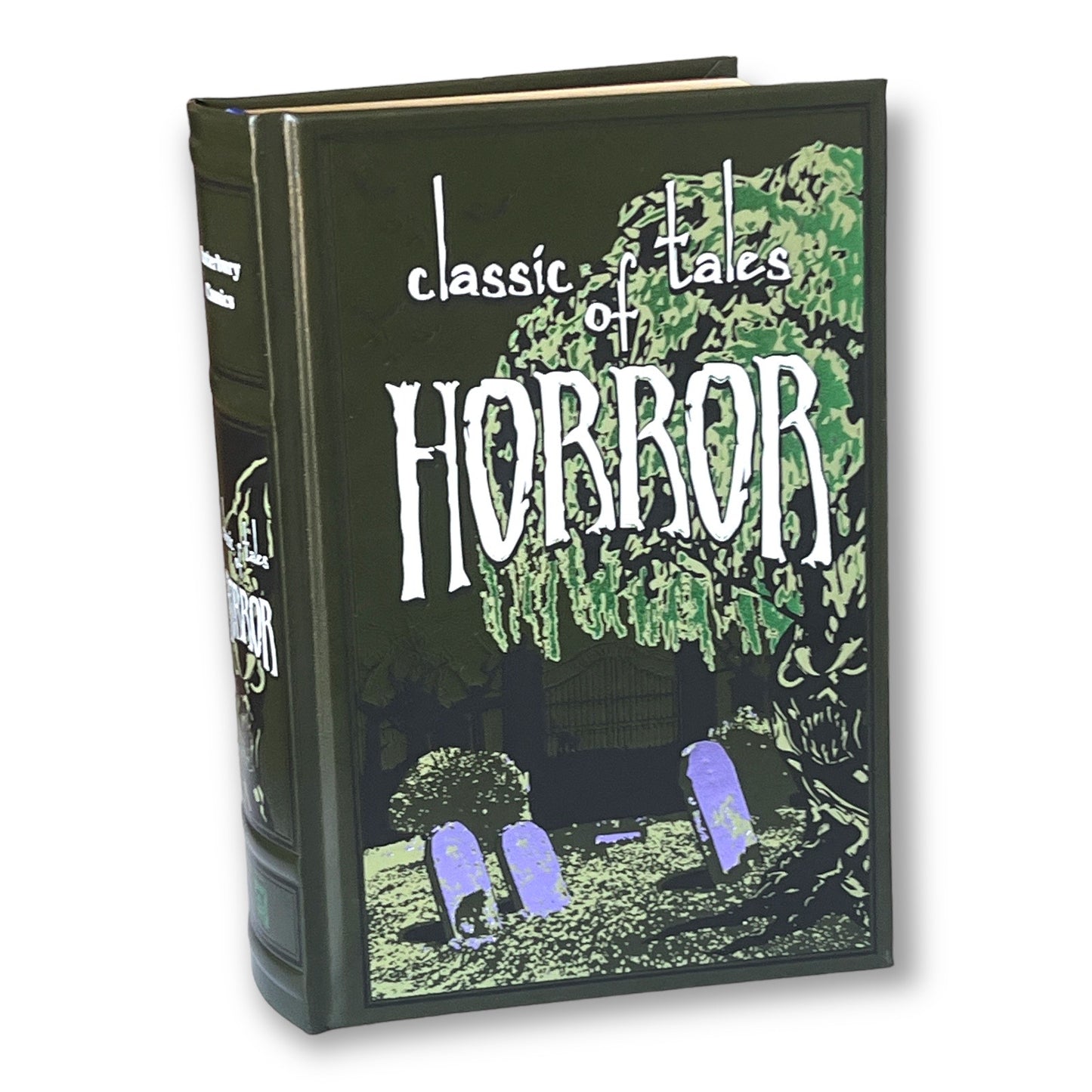 CLASSIC TALES Of HORROR: Poe, Stoker, Doyle, Lovecraft, James, etc- Collectible Deluxe Special Gift Edition - Leather Bound Hardcover Book