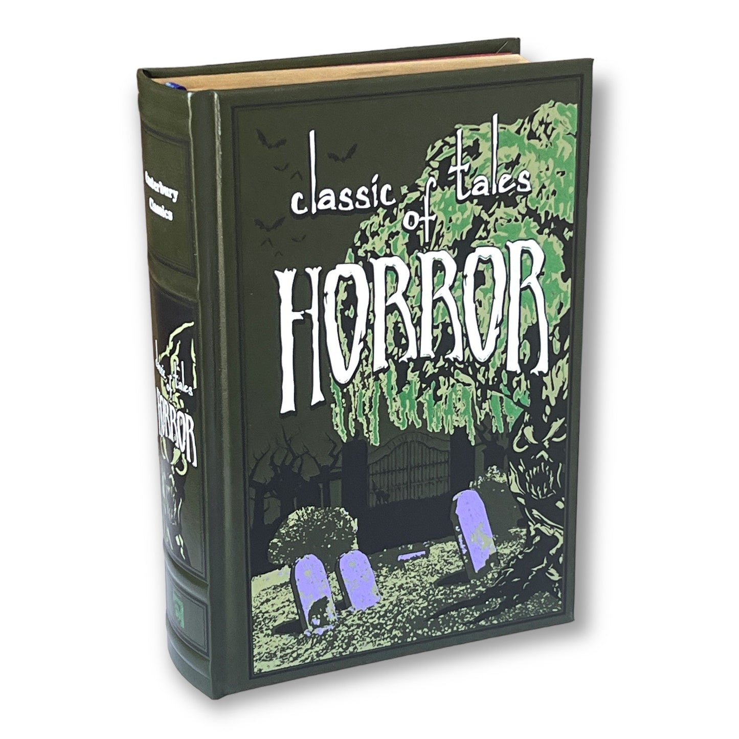 CLASSIC TALES Of HORROR: Poe, Stoker, Doyle, Lovecraft, James, etc- Collectible Deluxe Special Gift Edition - Leather Bound Hardcover Book