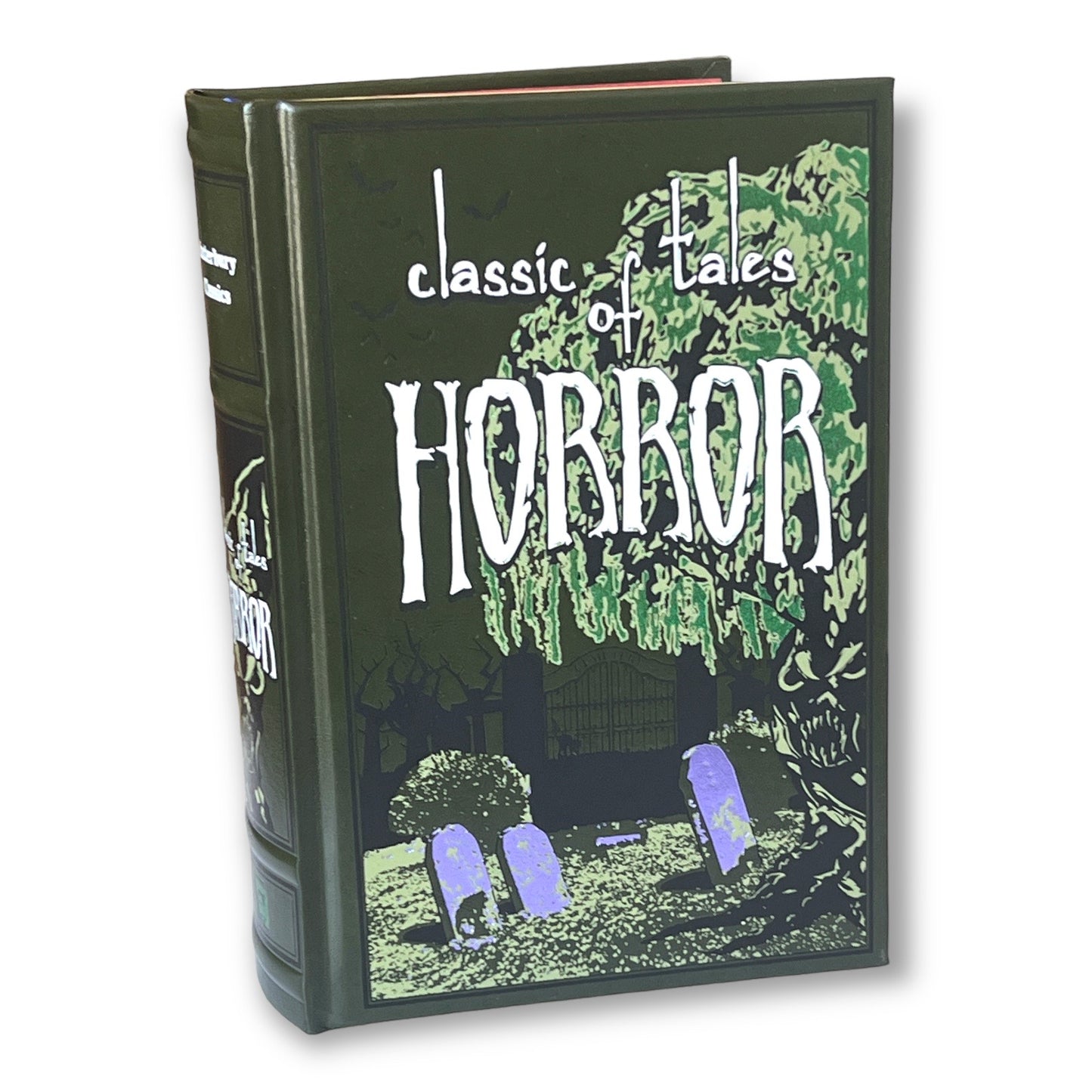 CLASSIC TALES Of HORROR: Poe, Stoker, Doyle, Lovecraft, James, etc- Collectible Deluxe Special Gift Edition - Leather Bound Hardcover Book