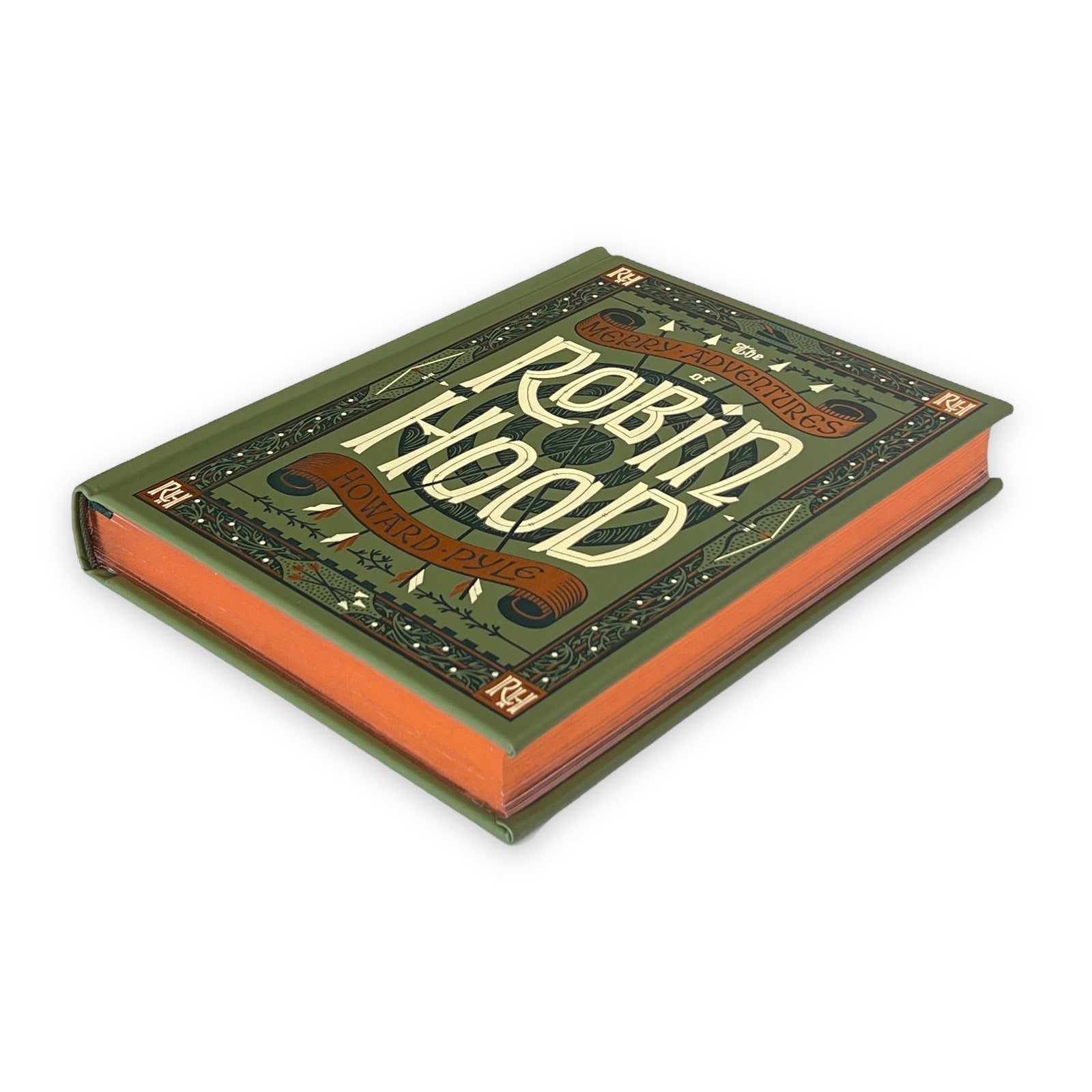 The Merry Adventures of Robin Hood by Howard Pyle - Collectible Leather Bound Hardcover