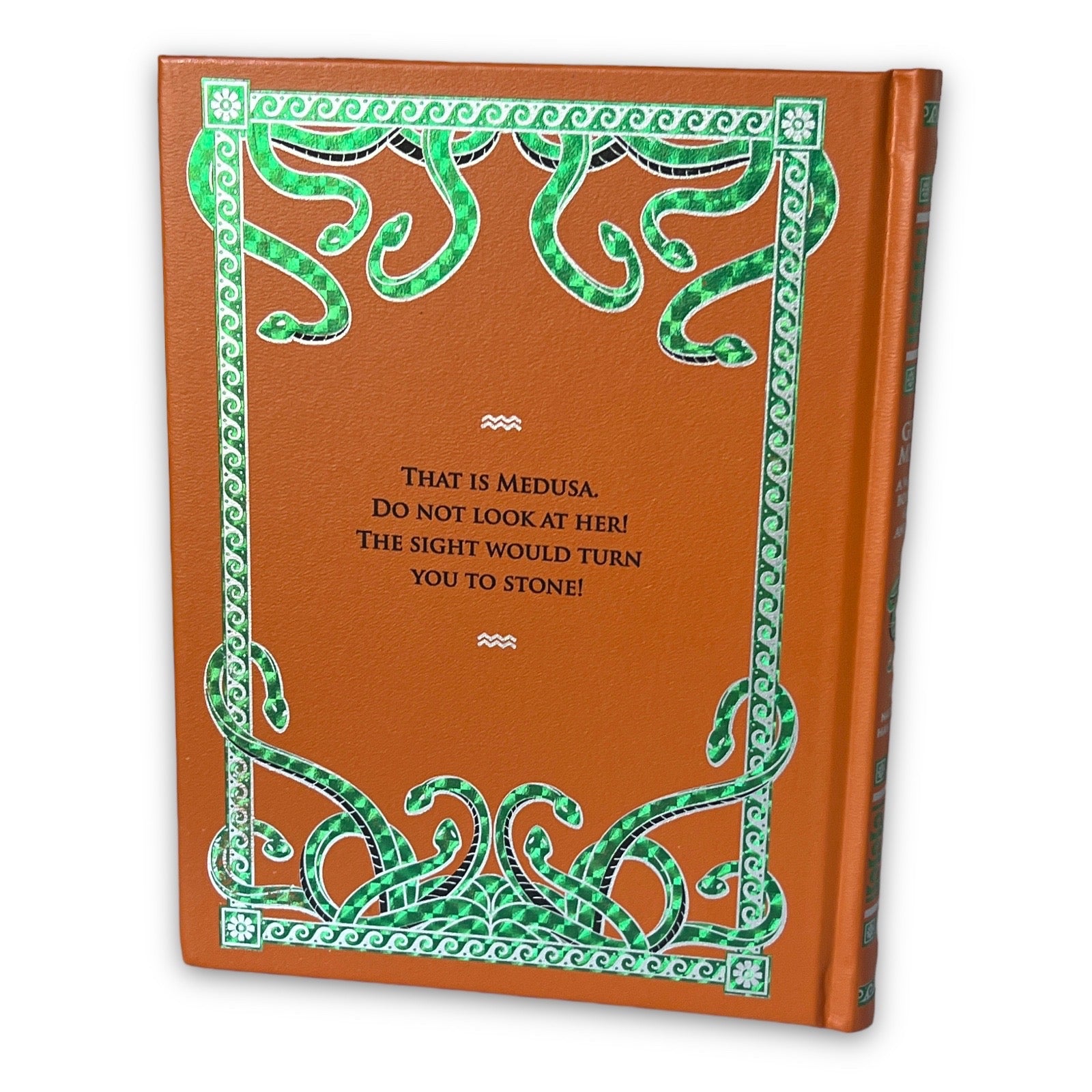 Greek Myths: A Wonder Book for Girls and Boys by Nathaniel Hawthorne - Collectible Illustrated Leather Bound Hardcover