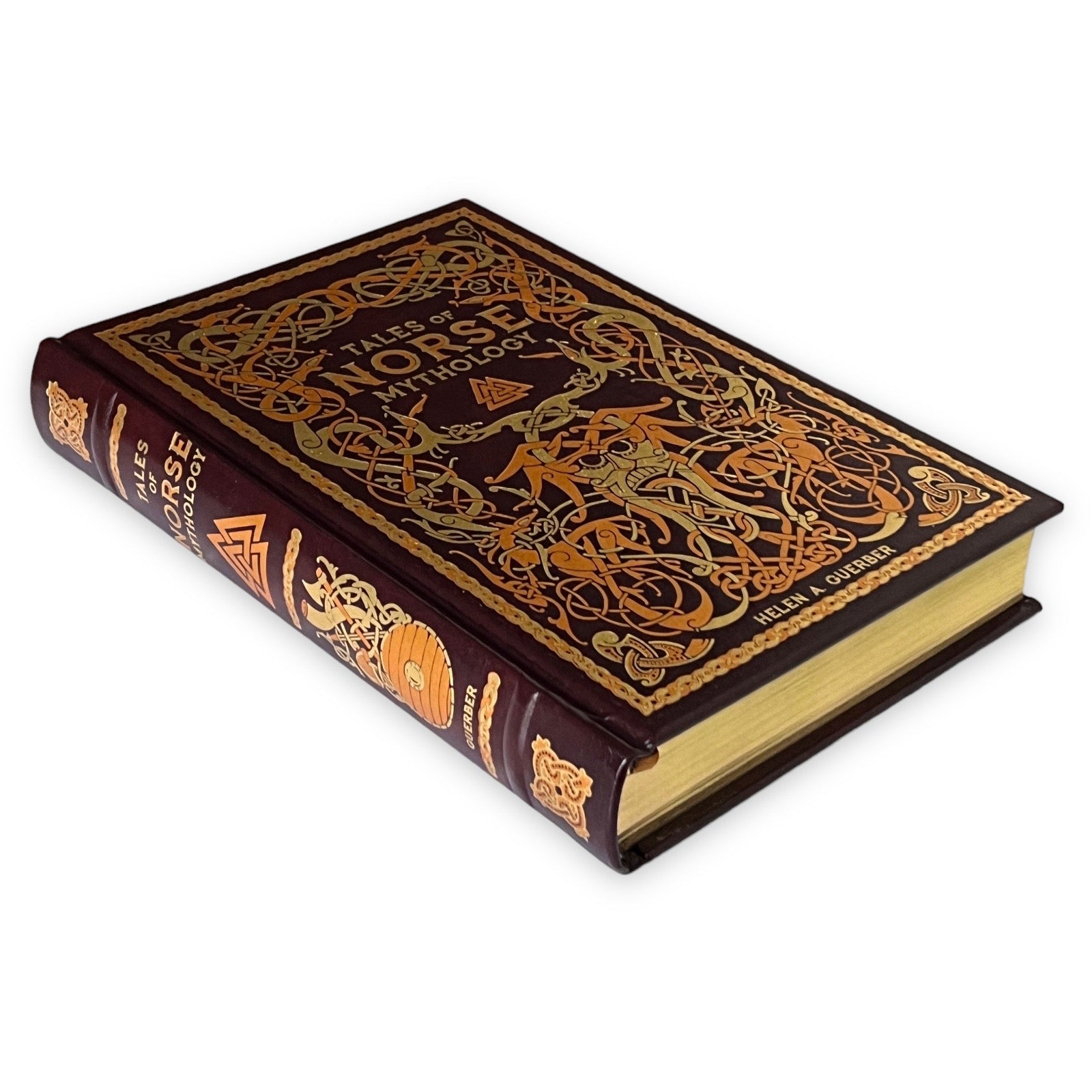 Tales of Norse Mythology by Helen Guerber - Collectible Leather Bound Hardcover