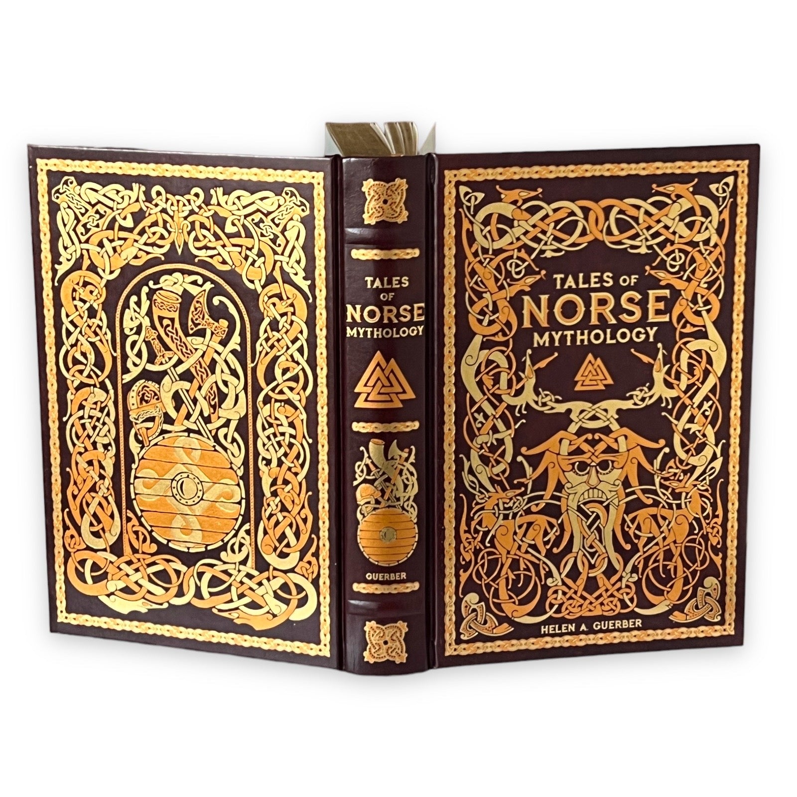 Tales of Norse Mythology by Helen Guerber - Collectible Leather Bound Hardcover