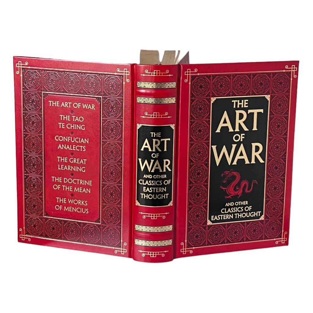 The Art of War Sun Tzu TAO Te Ching Lao Tzu & More - Collectible Leather Bound Hardcover