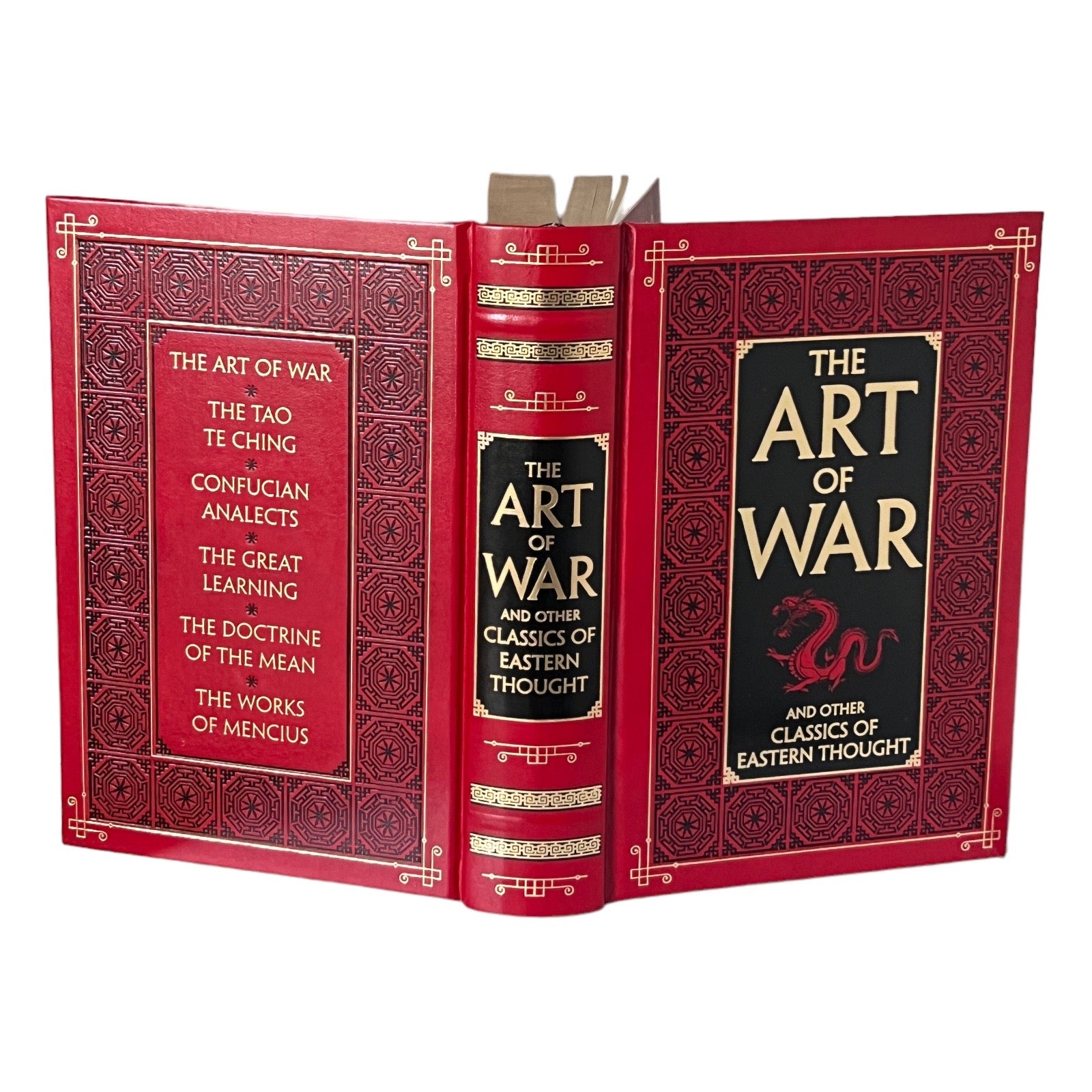 The Art of War Sun Tzu TAO Te Ching Lao Tzu & More - Collectible Leather Bound Hardcover