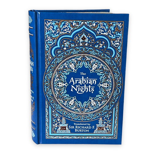 The ARABIAN NIGHTS translated by Richard Burton - Collectible Deluxe Special Edition - Leather Bound Hardcover - Best Seller - Classic Book