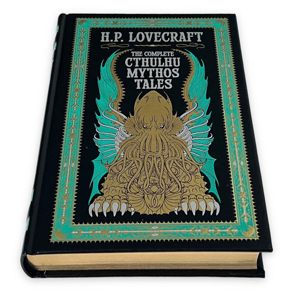 The Complete Cthulhu Mythos Tales by H. P. Lovecraft - Collectible Leather Bound Hardcover