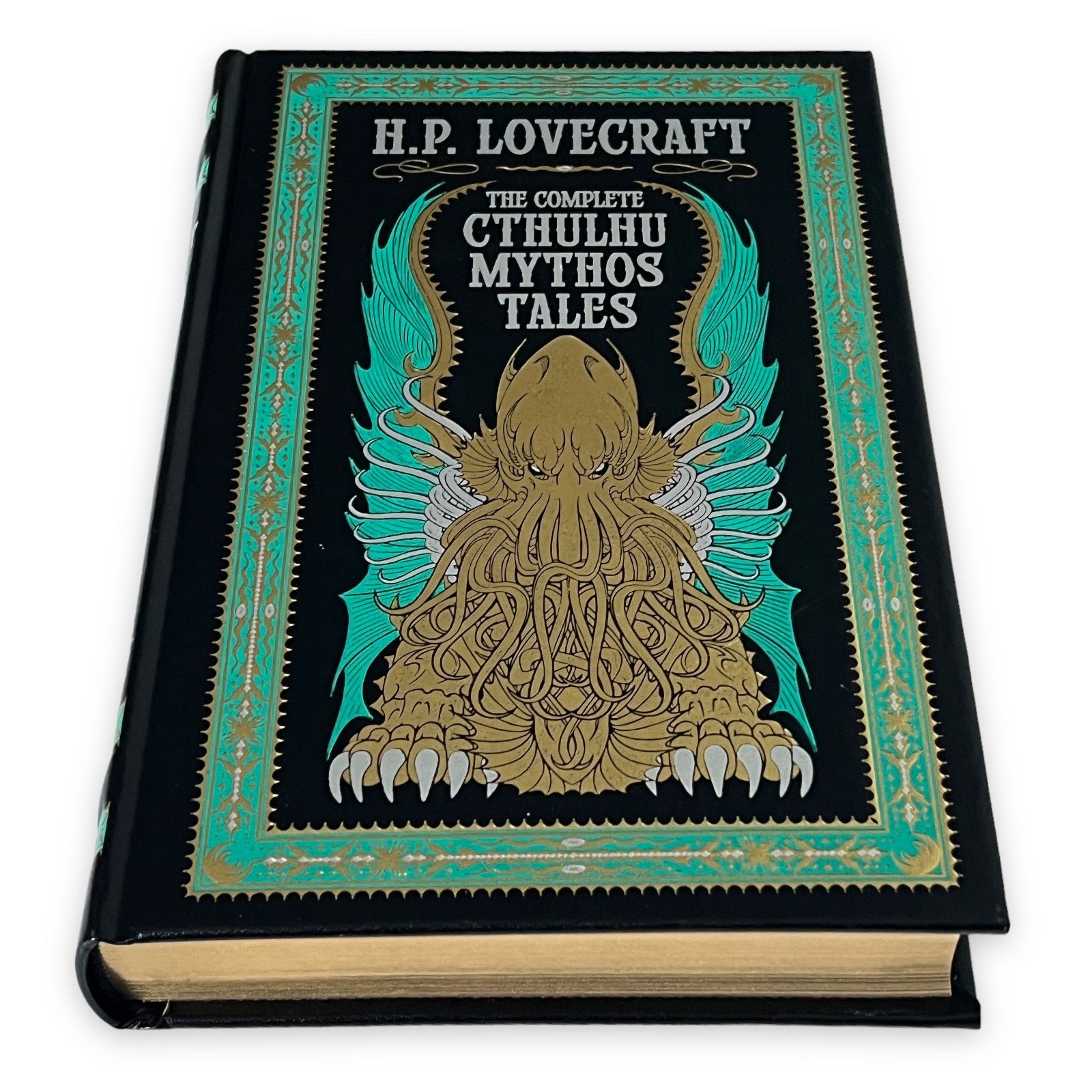 The Complete Cthulhu Mythos Tales by H. P. Lovecraft - Collectible Leather Bound Hardcover