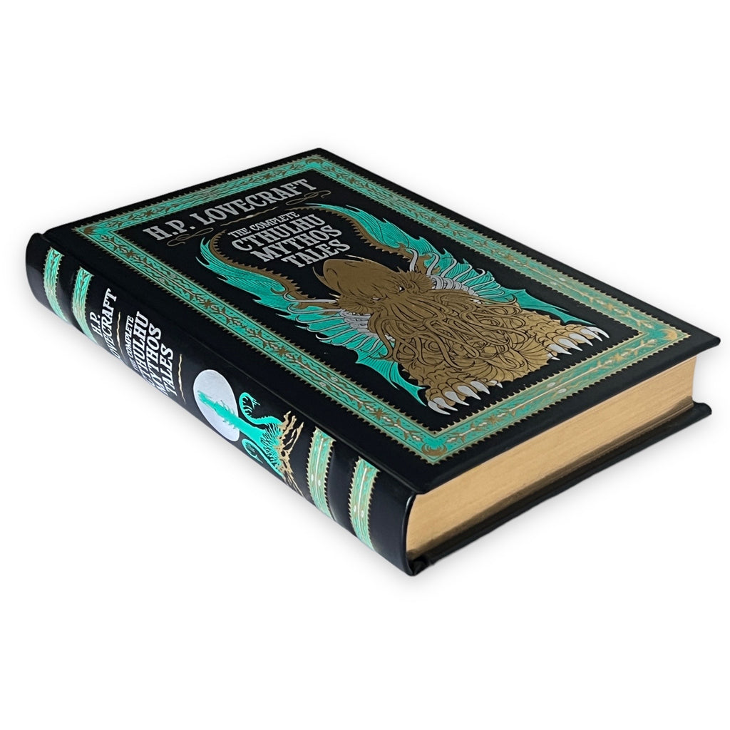 The Complete Cthulhu Mythos Tales by H. P. Lovecraft - Collectible Leather Bound Hardcover