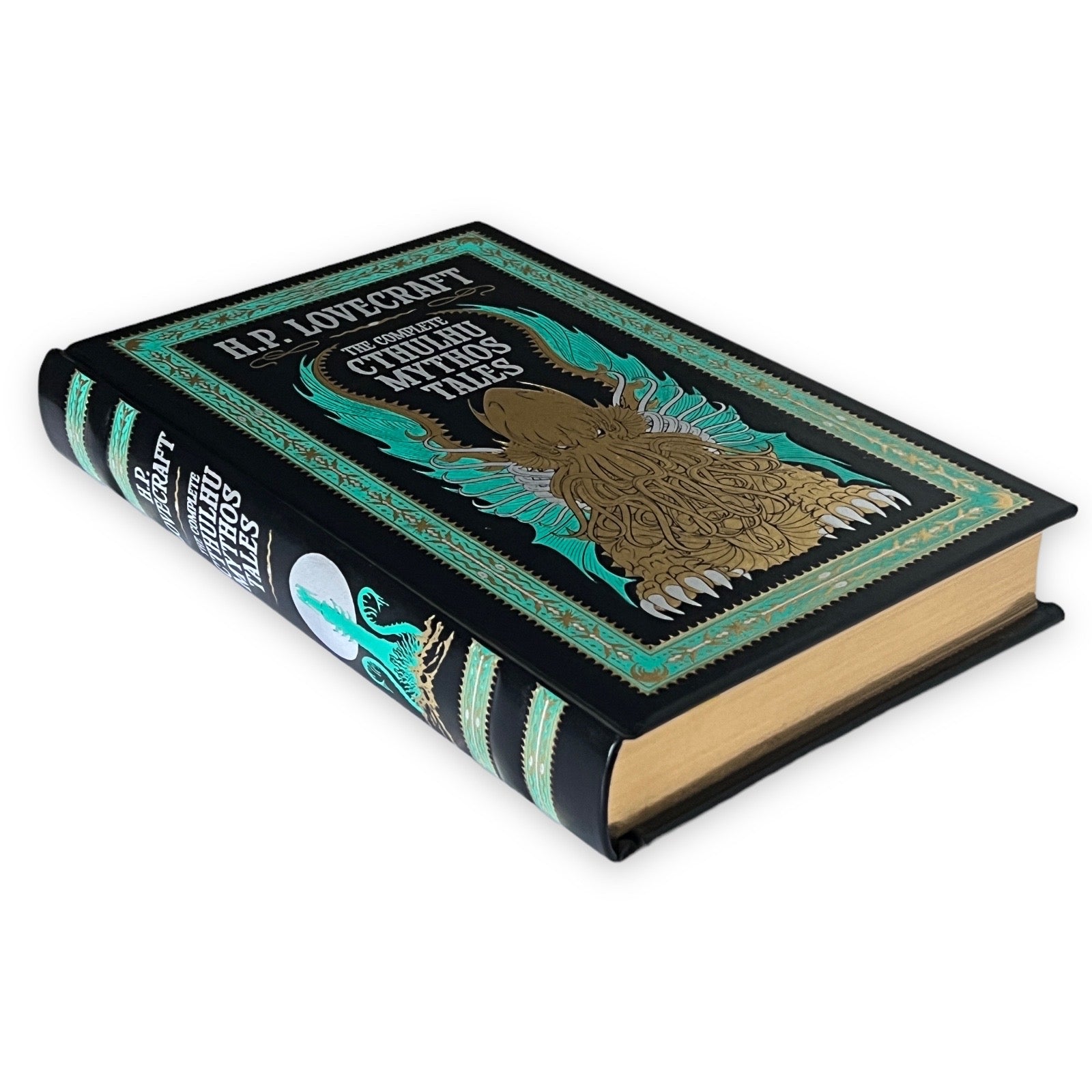 The Complete Cthulhu Mythos Tales by H. P. Lovecraft - Collectible Leather Bound Hardcover
