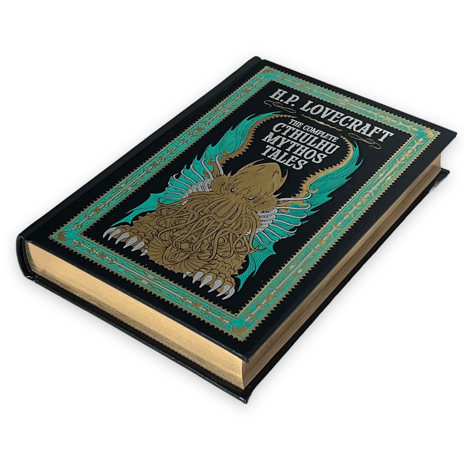 The Complete Cthulhu Mythos Tales by H. P. Lovecraft - Collectible Leather Bound Hardcover