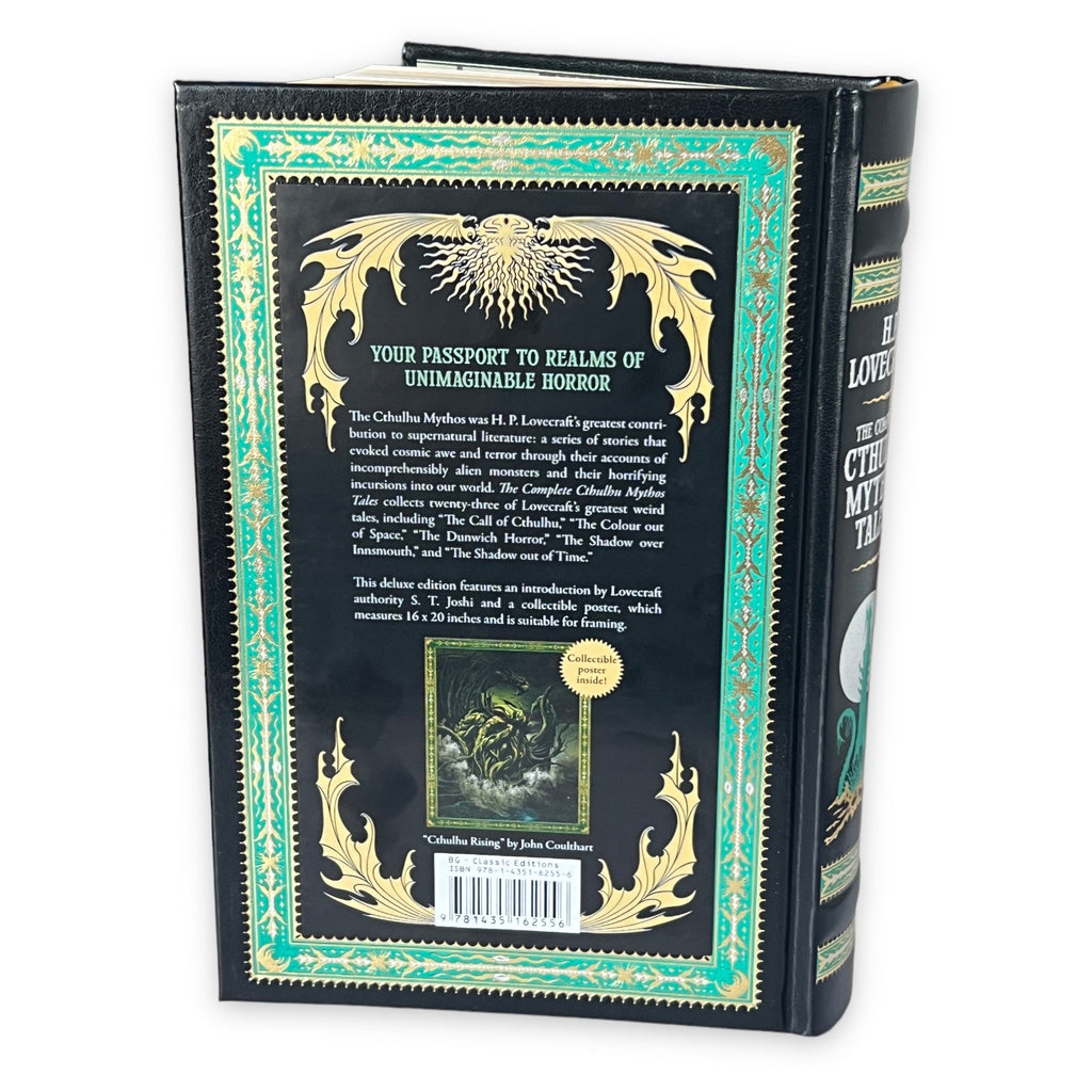 The Complete Cthulhu Mythos Tales by H. P. Lovecraft - Collectible Leather Bound Hardcover