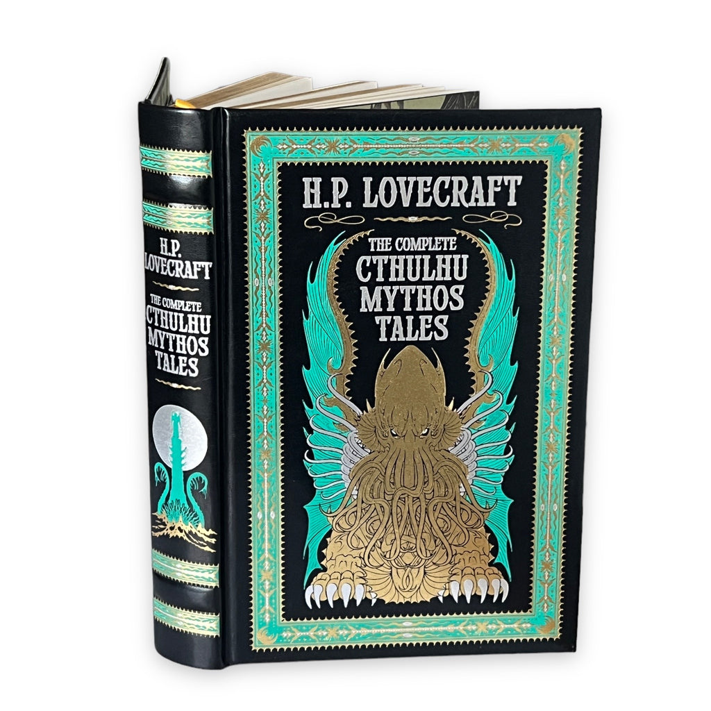 The Complete Cthulhu Mythos Tales by H. P. Lovecraft - Collectible Leather Bound Hardcover