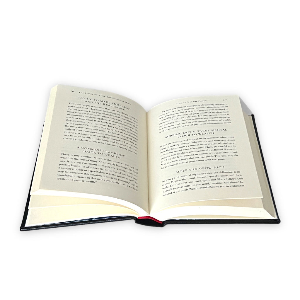 The Power of Your Subconscious Mind by Joseph Murphy - Collectible Deluxe Special Edition - Leather Bound Hardcover
