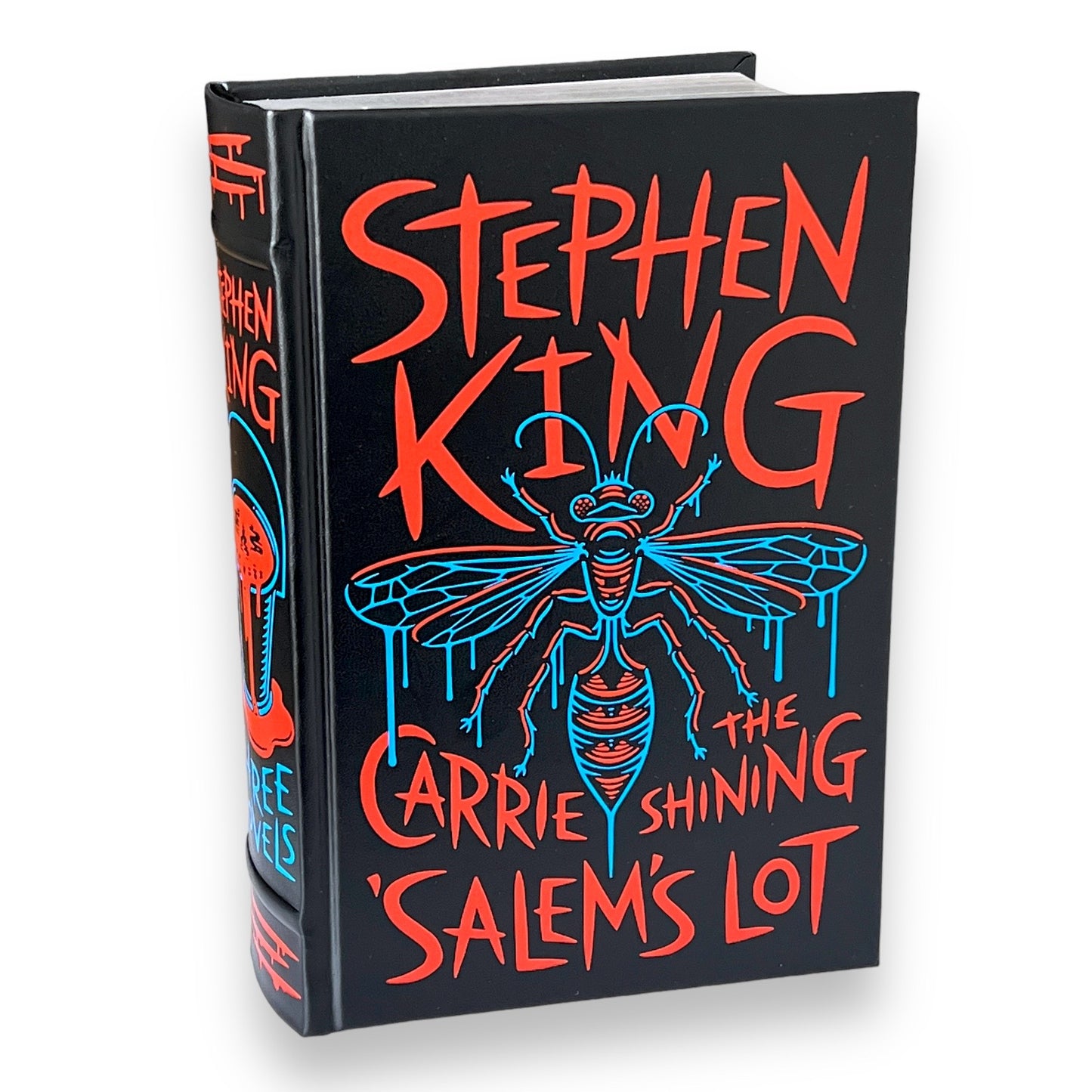 STEPHEN KING 3 novels: Carrie, The Shining, Salem's Lot - Collectible Deluxe Gift Edition - Hardcover - Best Selling - Classic Book