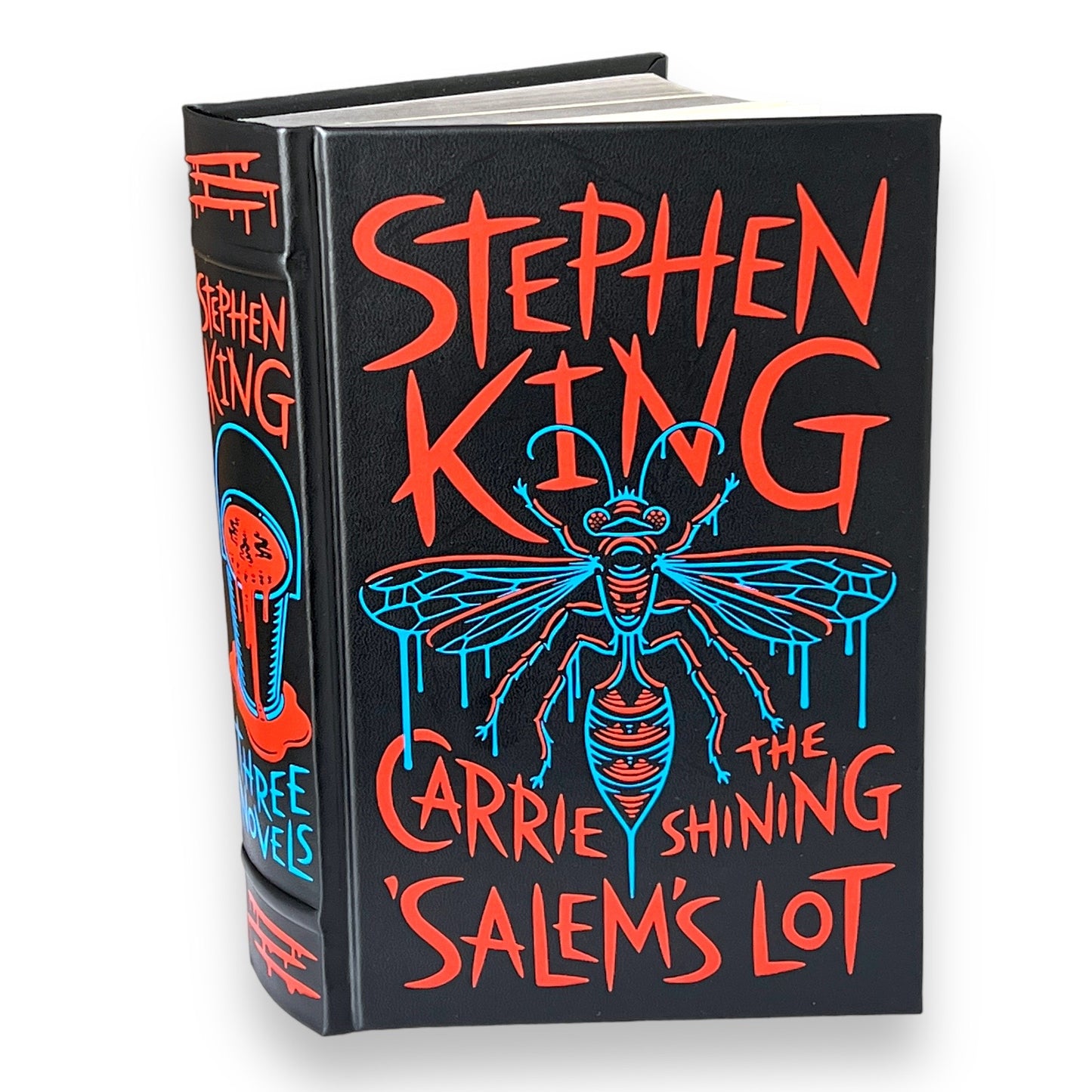 STEPHEN KING 3 novels: Carrie, The Shining, Salem's Lot - Collectible Deluxe Gift Edition - Hardcover - Best Selling - Classic Book