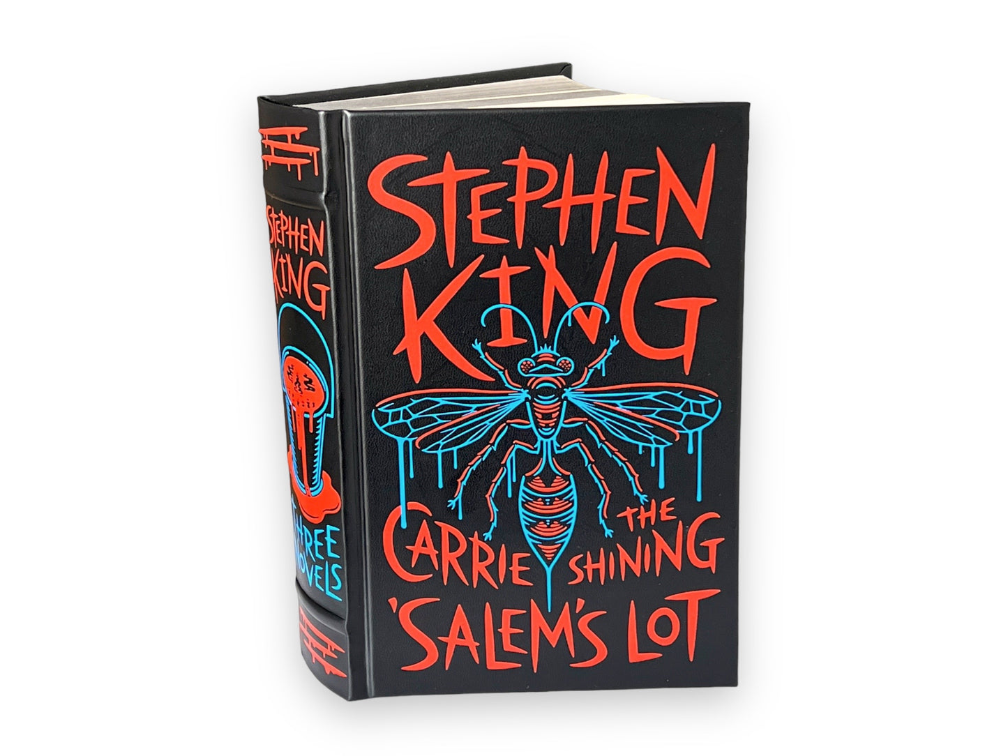 STEPHEN KING 3 novels: Carrie, The Shining, Salem's Lot - Collectible Deluxe Gift Edition - Hardcover - Best Selling - Classic Book