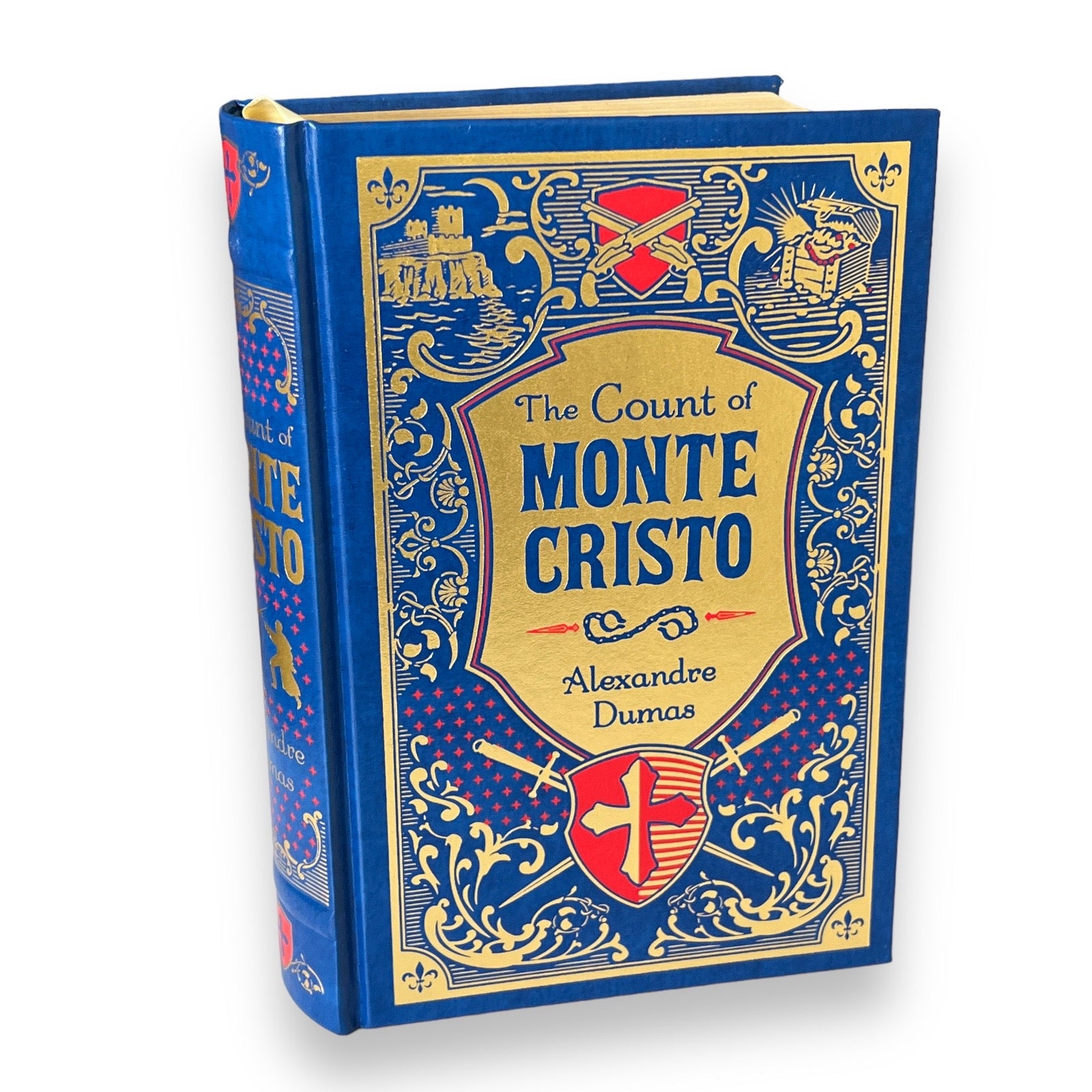The Count of Monte Cristo by Alexandre Dumas - Collectible Leather Bound Hardcover