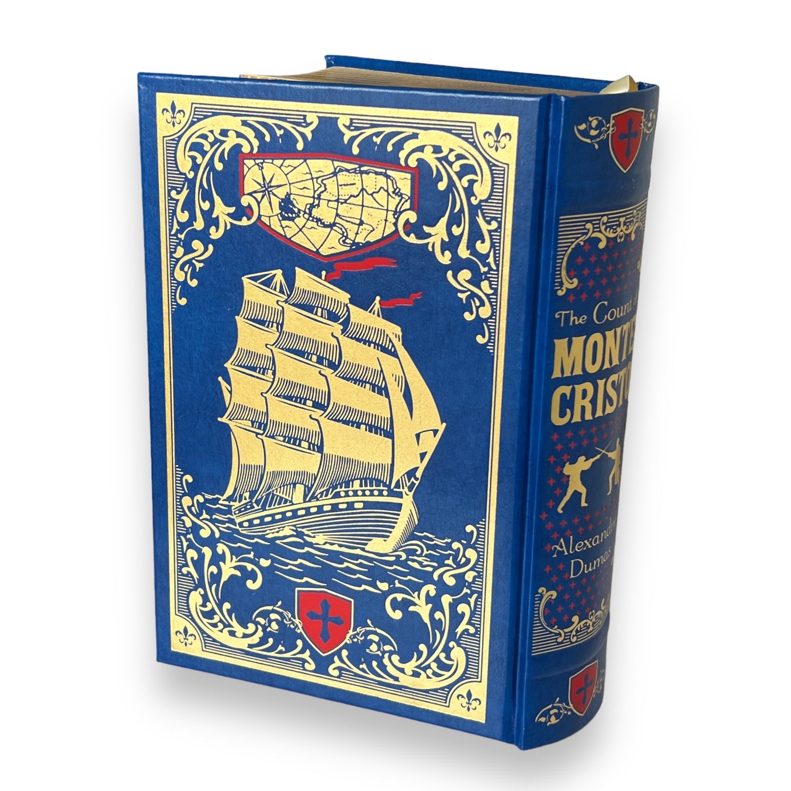 The Count of Monte Cristo by Alexandre Dumas - Collectible Leather Bound Hardcover