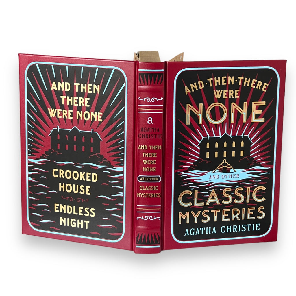 Agatha Christie - And Then There Were None & Others - Collectible Leather Bound Hardcover